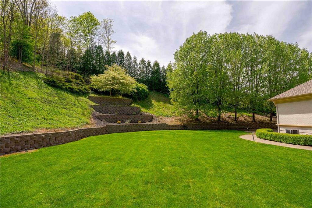 245 Saunders Station Road Trafford, PA 15085 - Photo 19 of 25 a view of a backyard with large trees