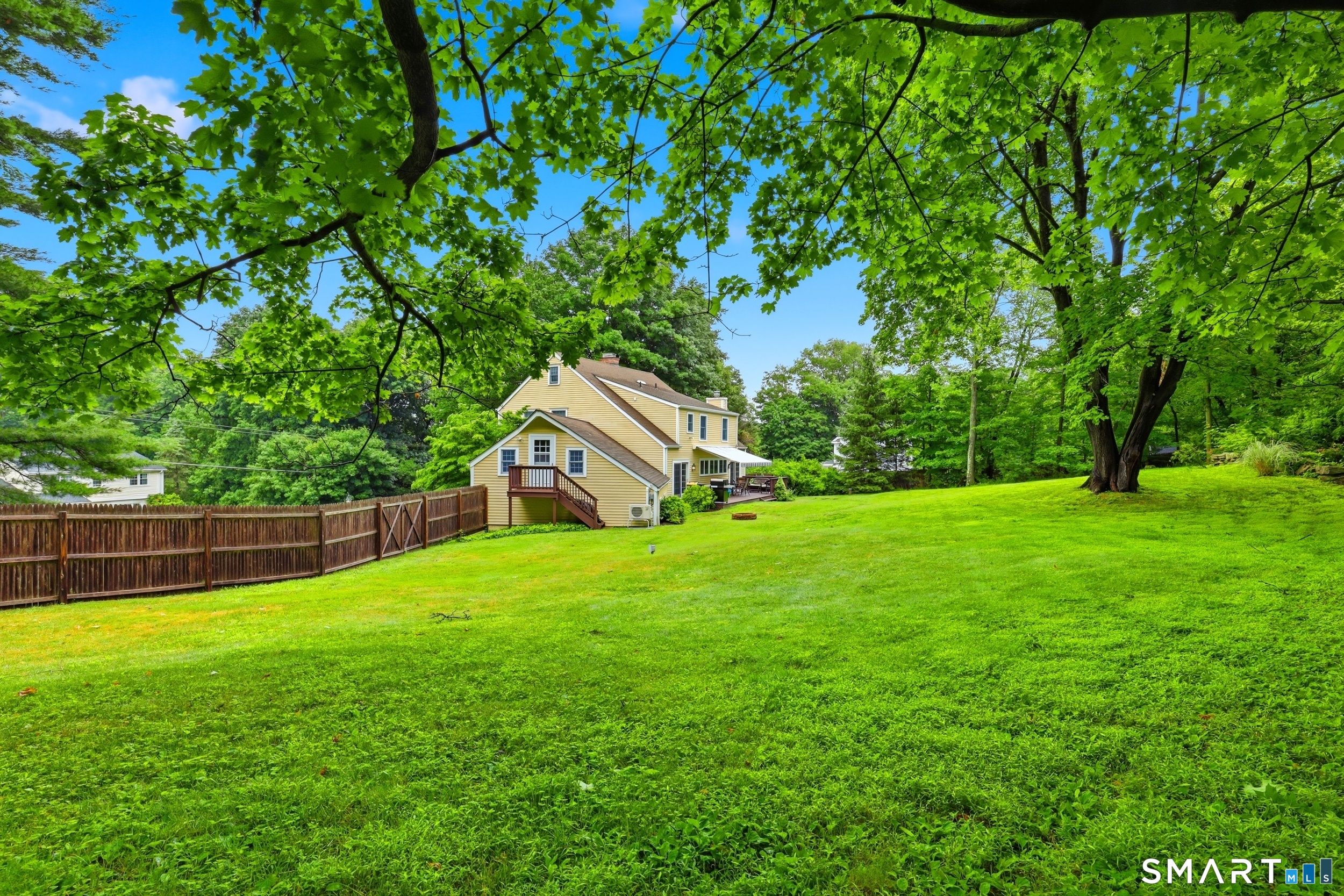14 Woodchuck Lane Ridgefield, CT 06877 - Photo 35 of 39 Spacious Backyard