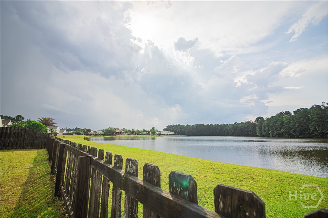 110 Spring Lakes Drive Savannah, GA 31407 - Photo 36 of 36 Fenced Backyard/ Beautiful Lagoon View