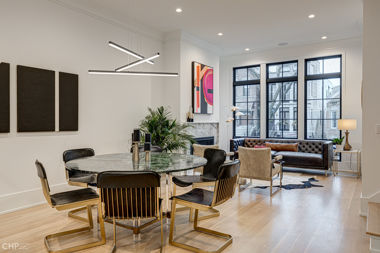 Undisclosed Address Chicago, IL 60622 - Photo 3 of 17 a livingroom with furniture and a large window