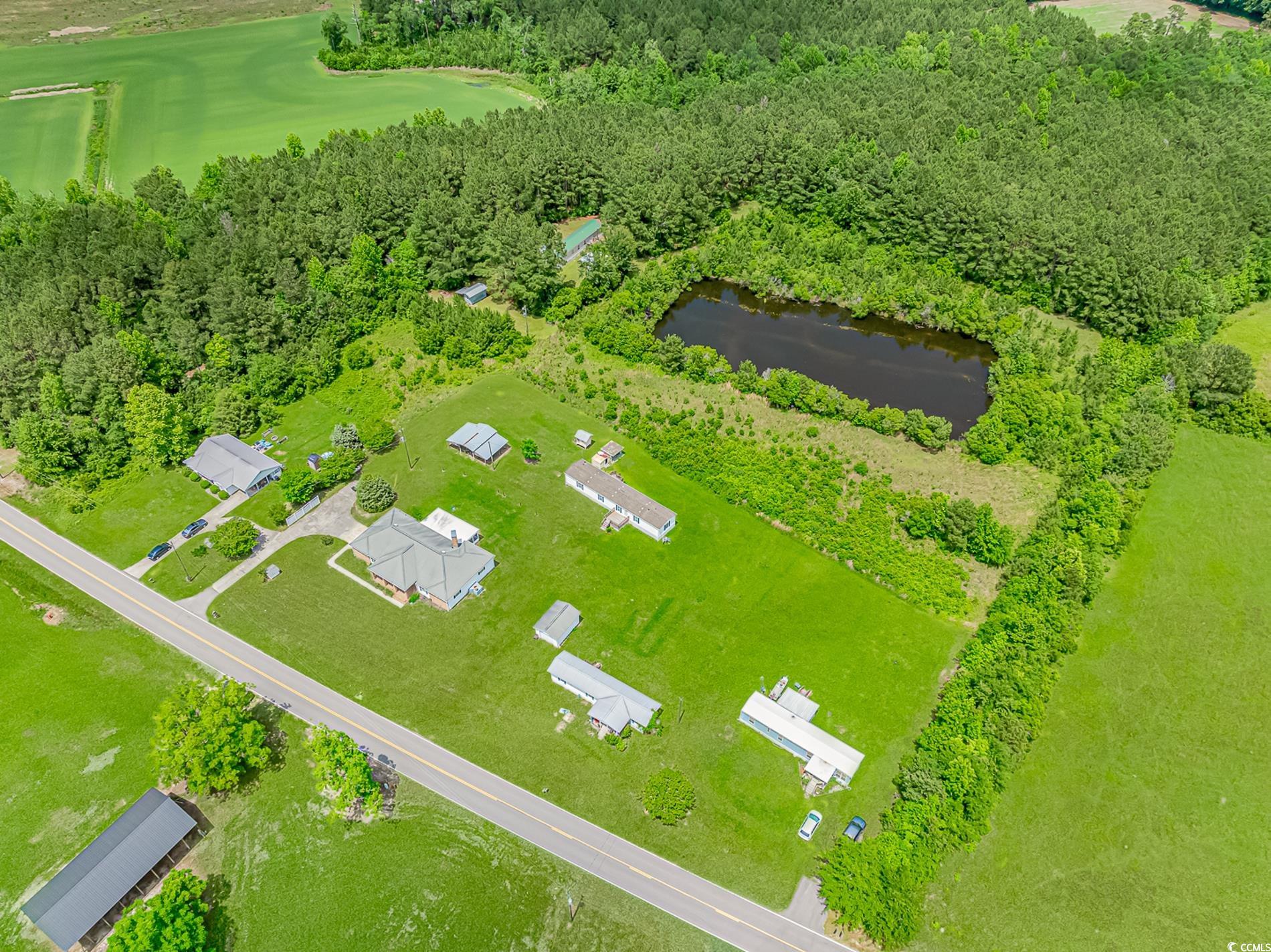 2829 Highway 129 Galivants Ferry, SC 29544 - Photo 39 of 40 Aerial view of a large body of water