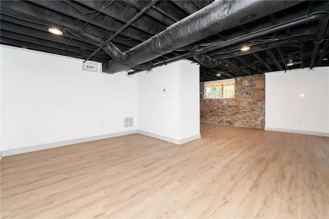 a view of empty room