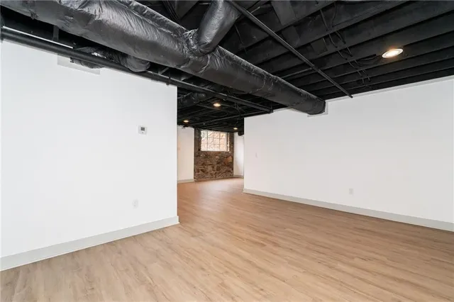 a view of empty room