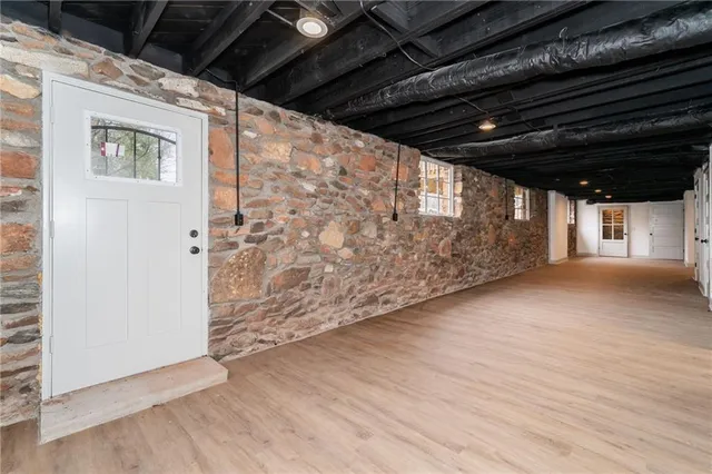 a view of empty room