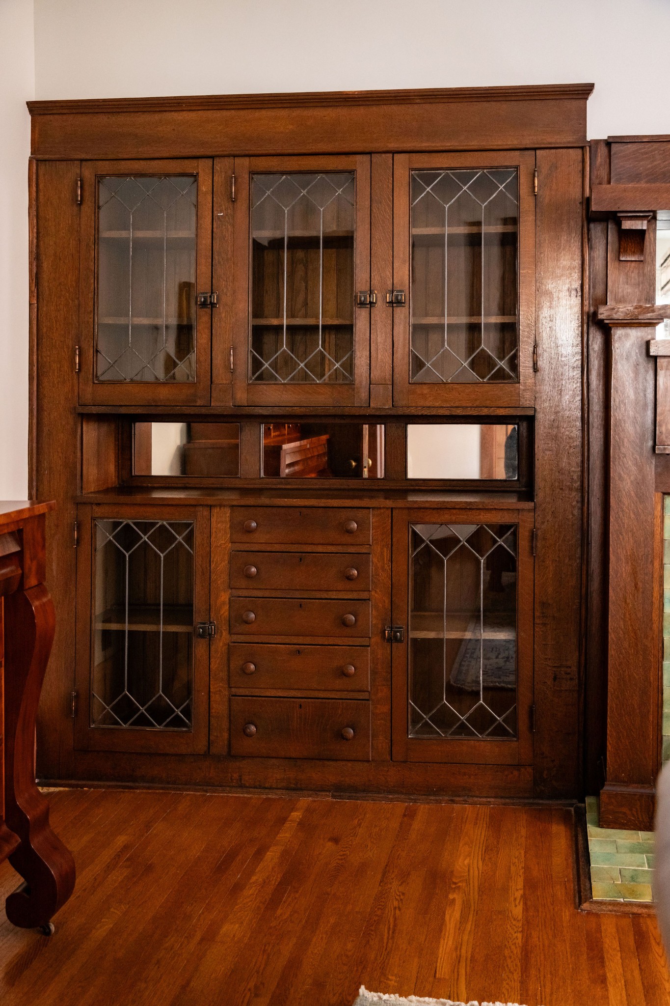 902 School Street Columbia, TN 38401 - Photo 16 of 82 a view of an empty room with wooden floor and a cabinet