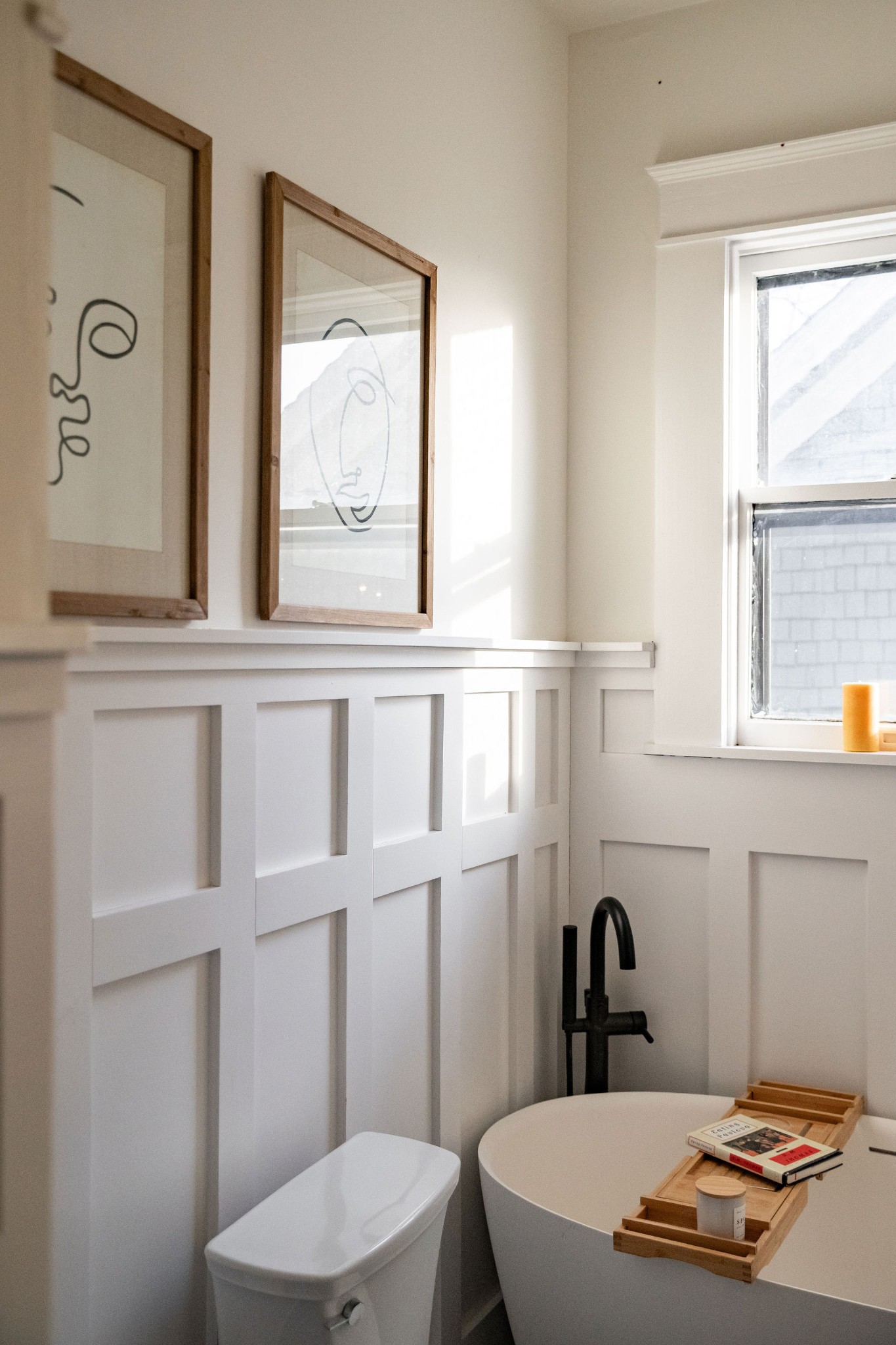 902 School Street Columbia, TN 38401 - Photo 61 of 82 a bathroom with a toilet a sink a window and mirror