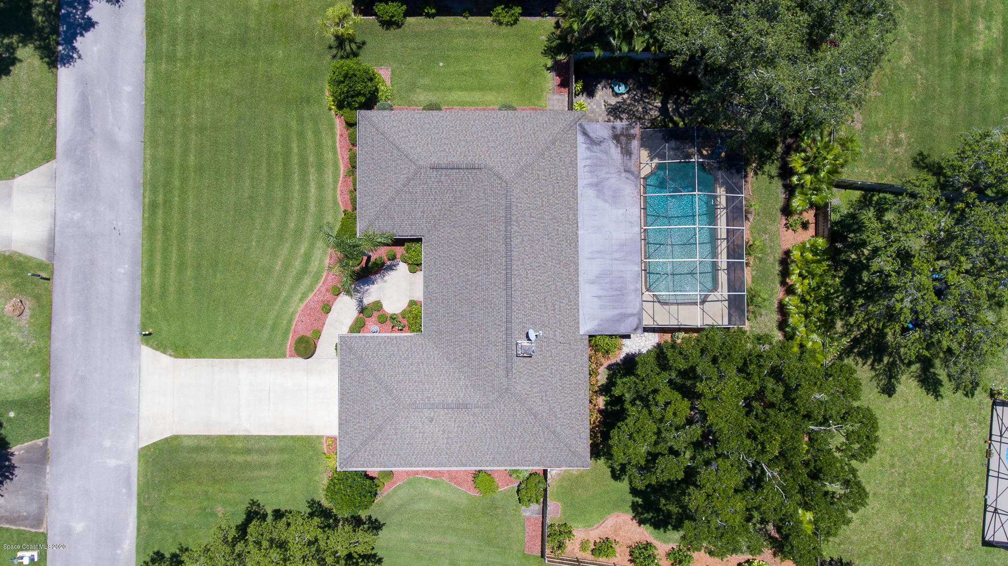 2534 Hamlin Street Northeast Palm Bay, FL 32905 - Photo 2 of 38 Aerial