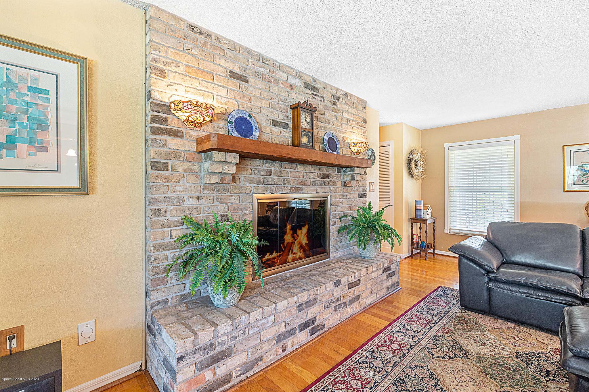 2534 Hamlin Street Northeast Palm Bay, FL 32905 - Photo 11 of 38 Fireplace