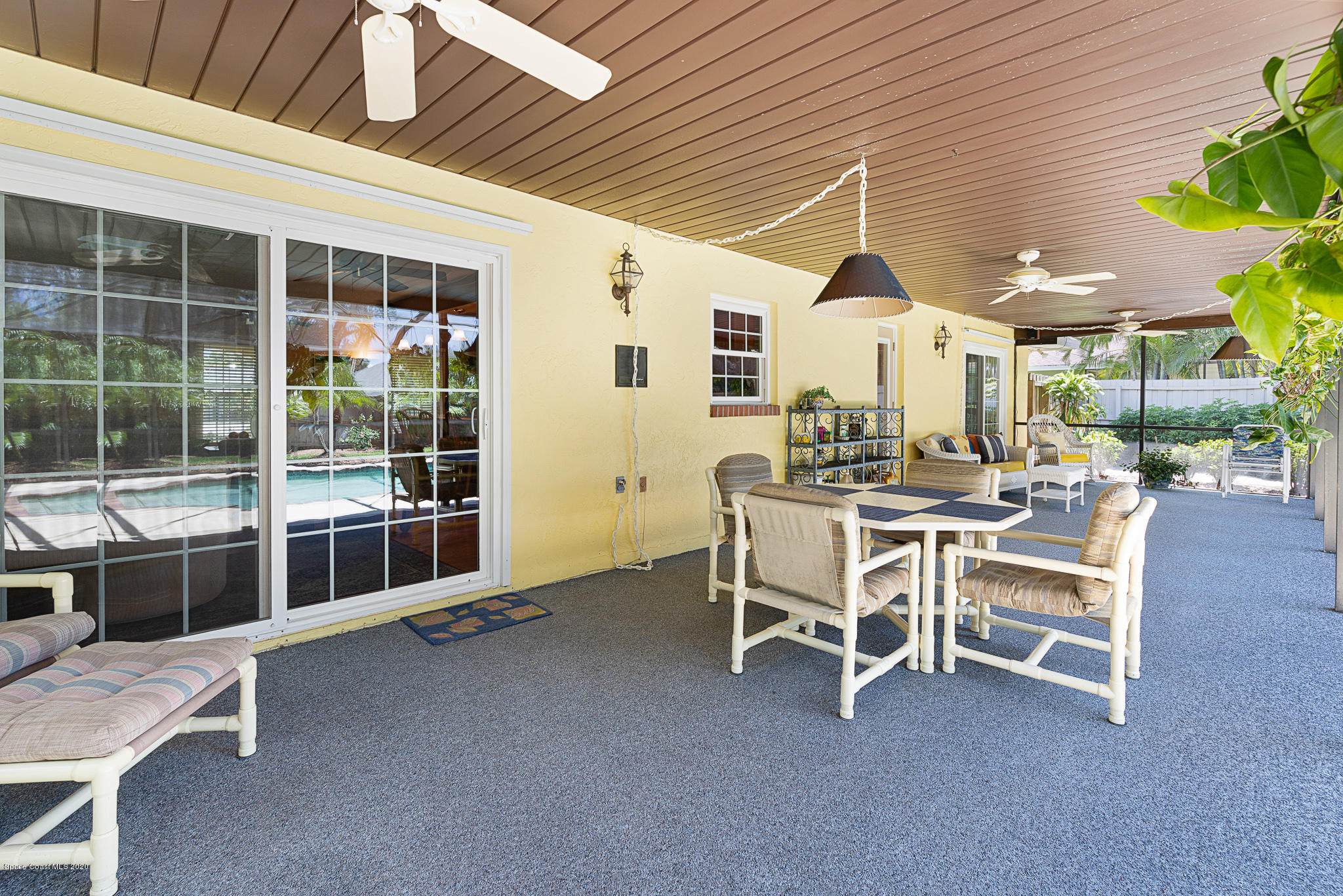 2534 Hamlin Street Northeast Palm Bay, FL 32905 - Photo 22 of 38 Back Porch