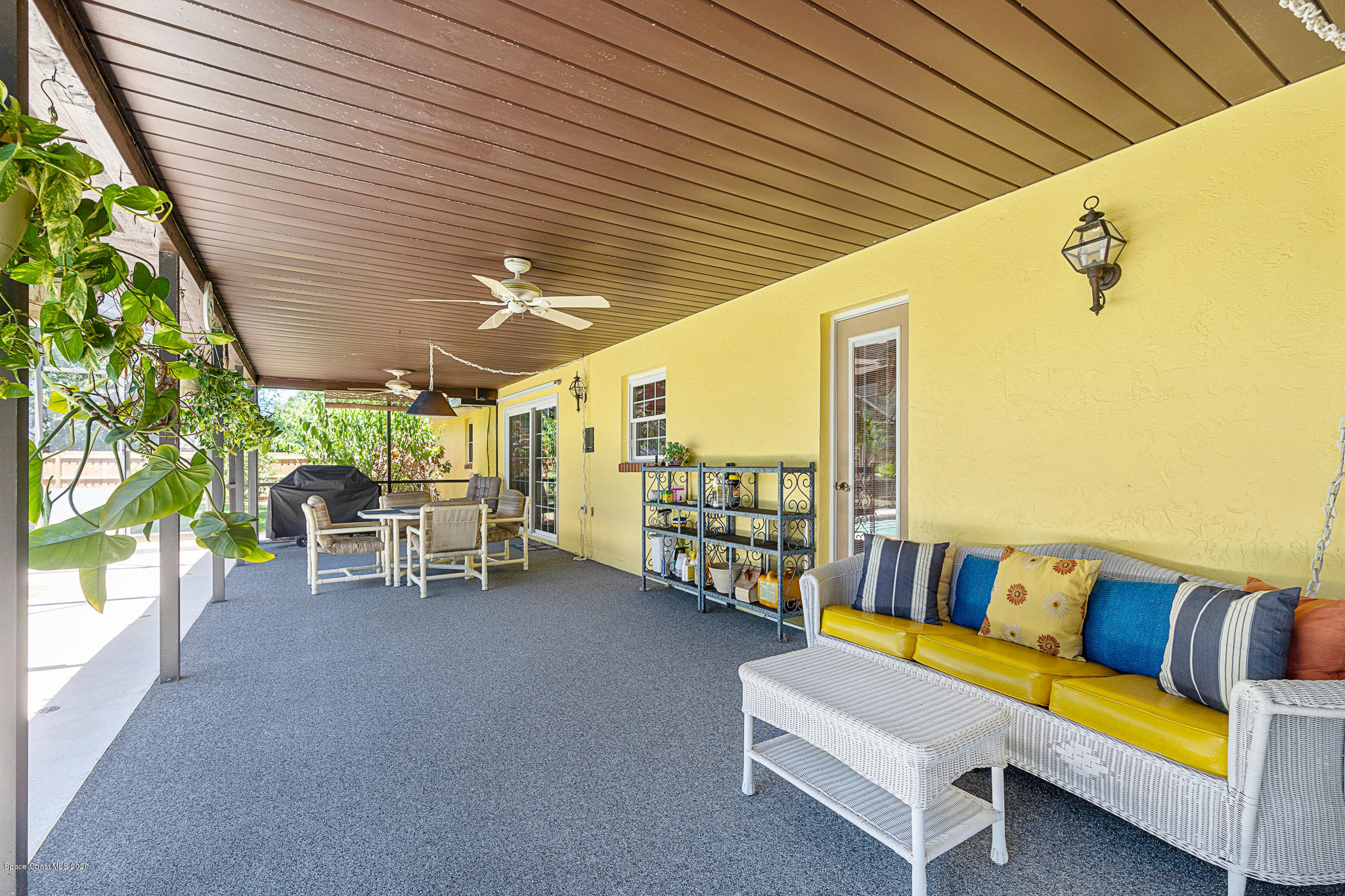 2534 Hamlin Street Northeast Palm Bay, FL 32905 - Photo 23 of 38 Back Porch 2