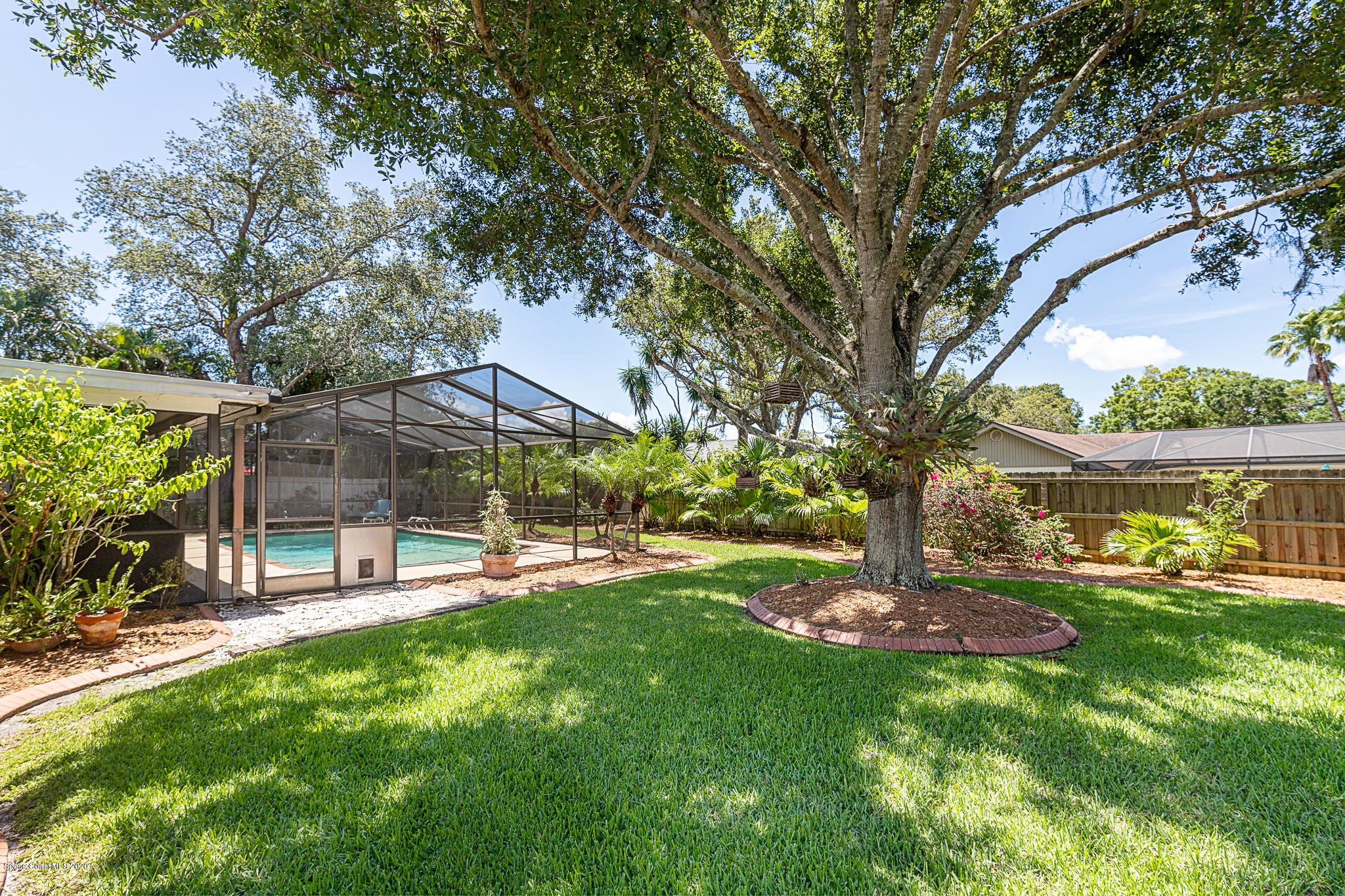 2534 Hamlin Street Northeast Palm Bay, FL 32905 - Photo 27 of 38 Backyard