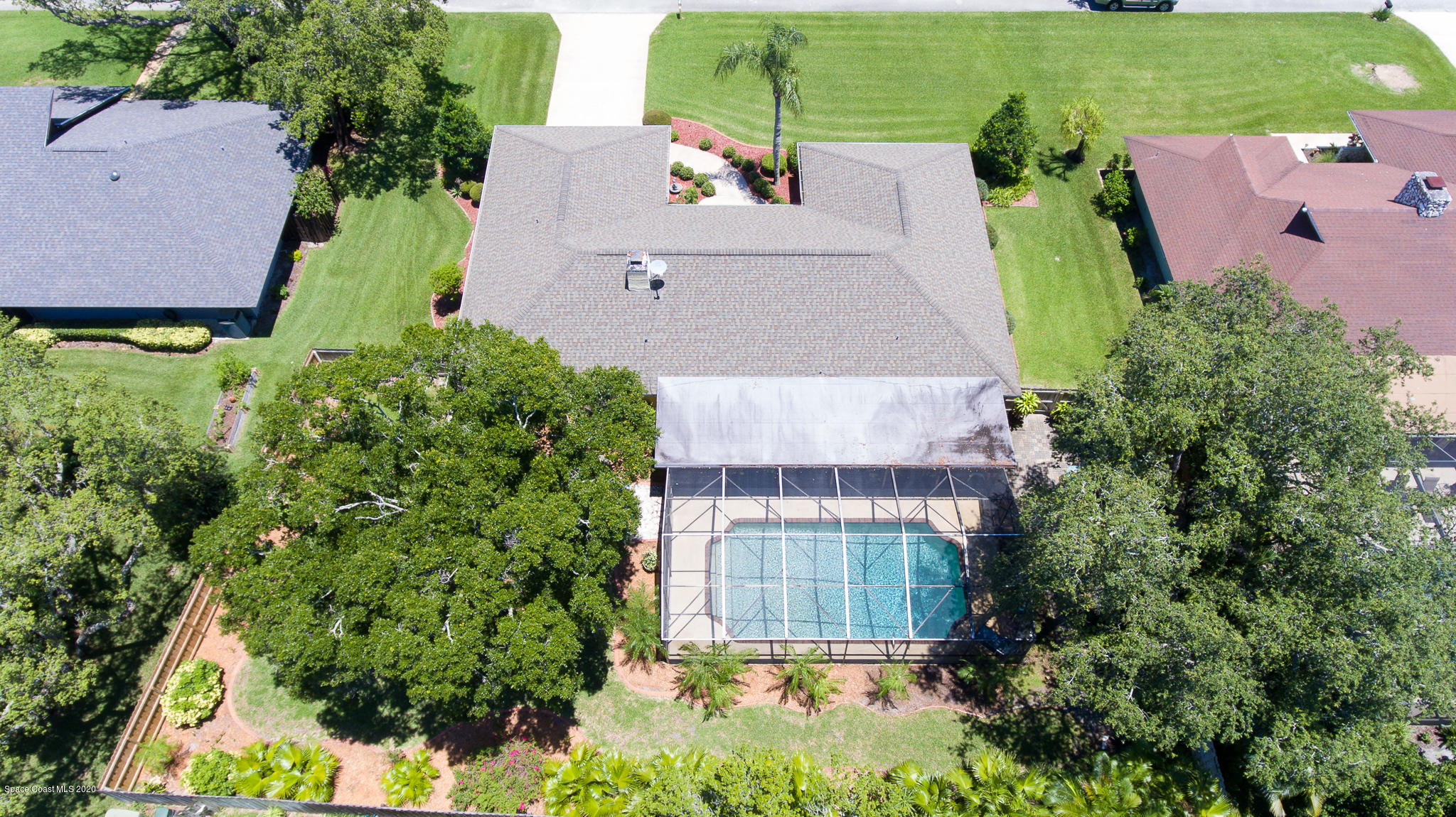 2534 Hamlin Street Northeast Palm Bay, FL 32905 - Photo 35 of 38 Aerial 2