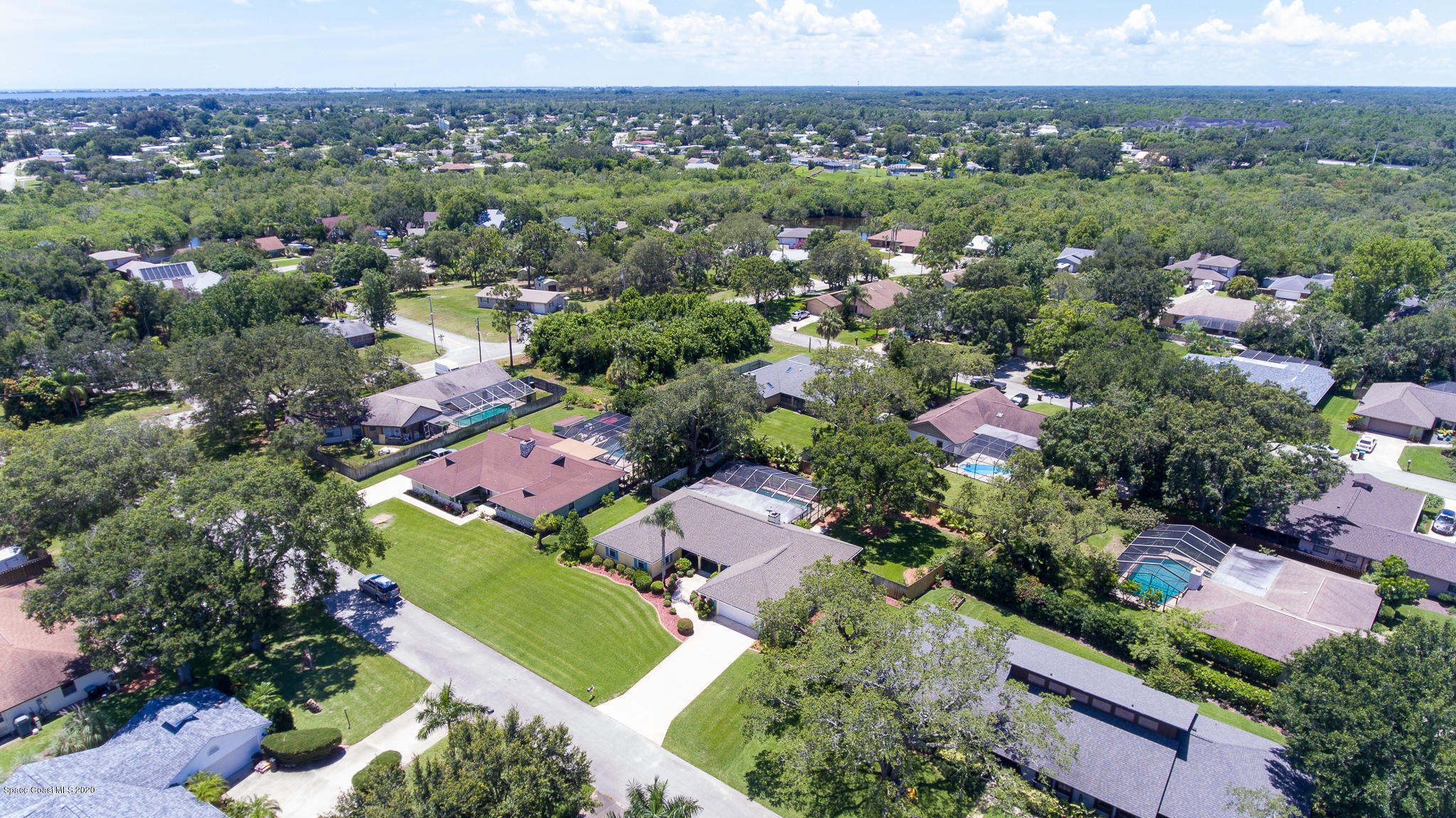 2534 Hamlin Street Northeast Palm Bay, FL 32905 - Photo 36 of 38 Community Aerial