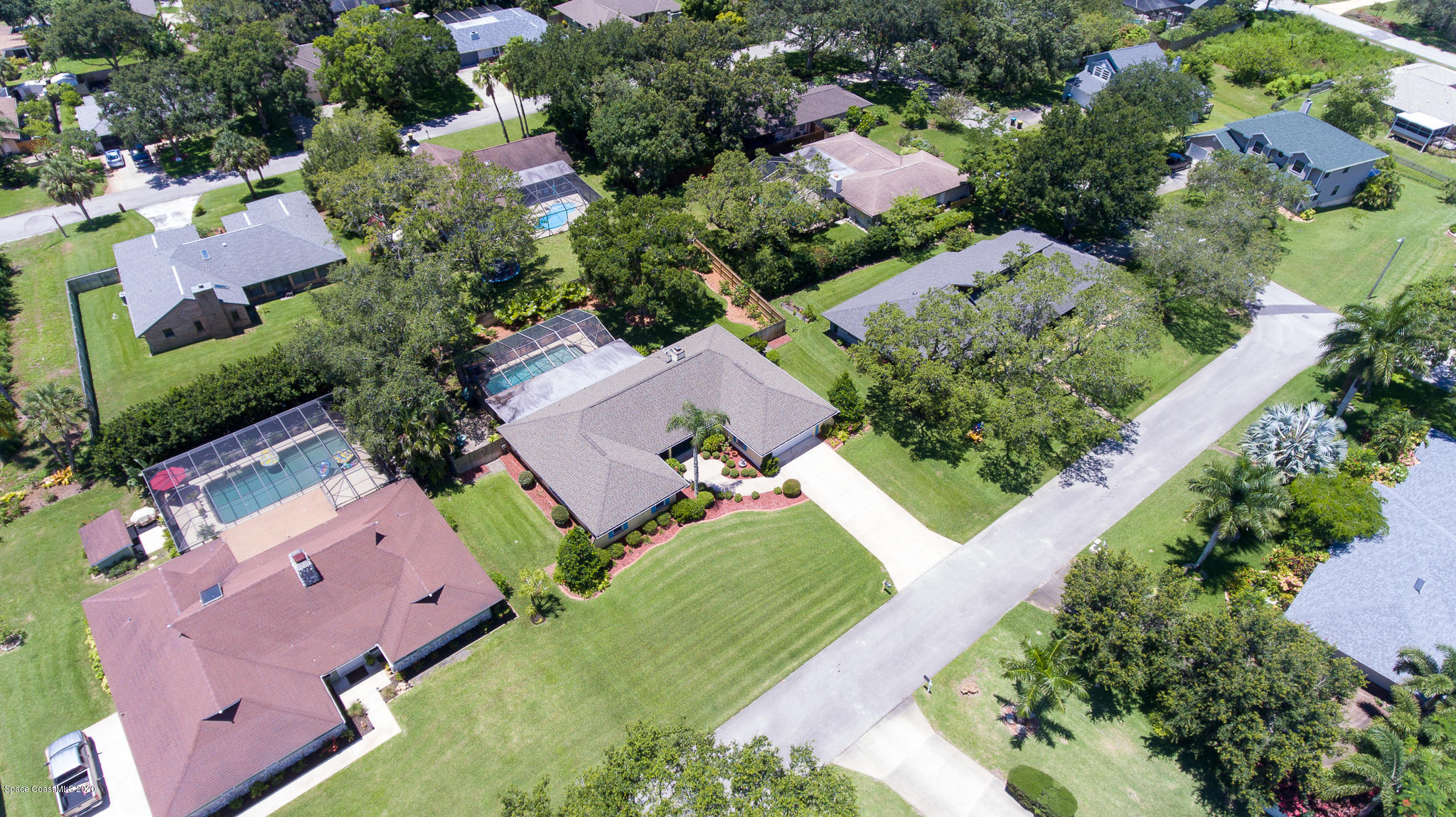 2534 Hamlin Street Northeast Palm Bay, FL 32905 - Photo 37 of 38 Community Aerial 2