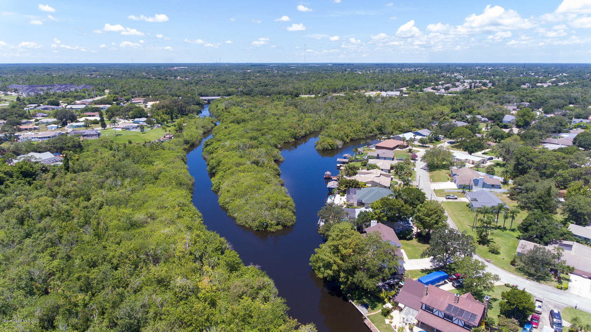 2534 Hamlin Street Northeast Palm Bay, FL 32905 - Photo 38 of 38 Full Aerial view