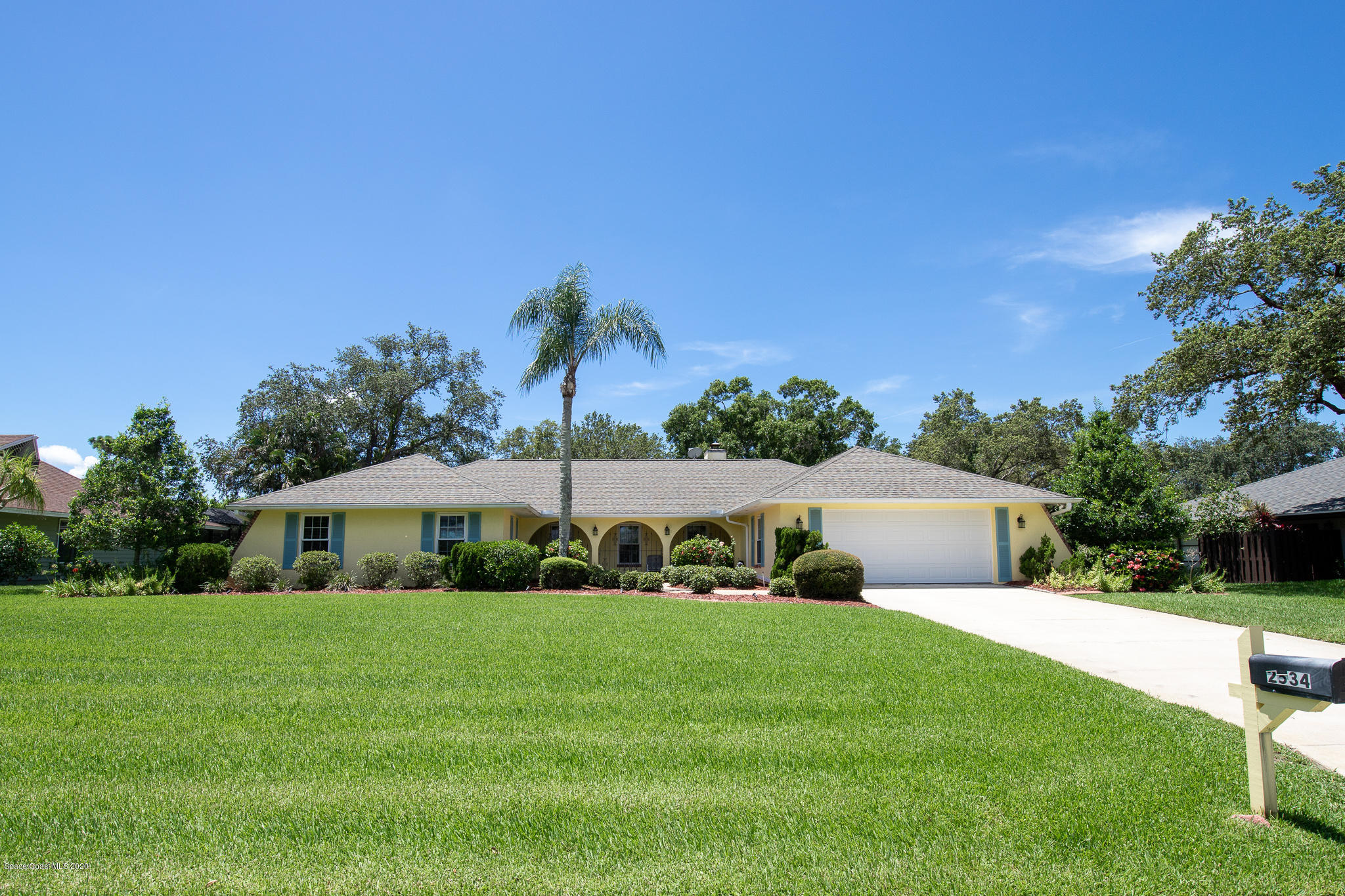 2534 Hamlin Street Northeast Palm Bay, FL 32905 - Photo 6 of 38 Front view