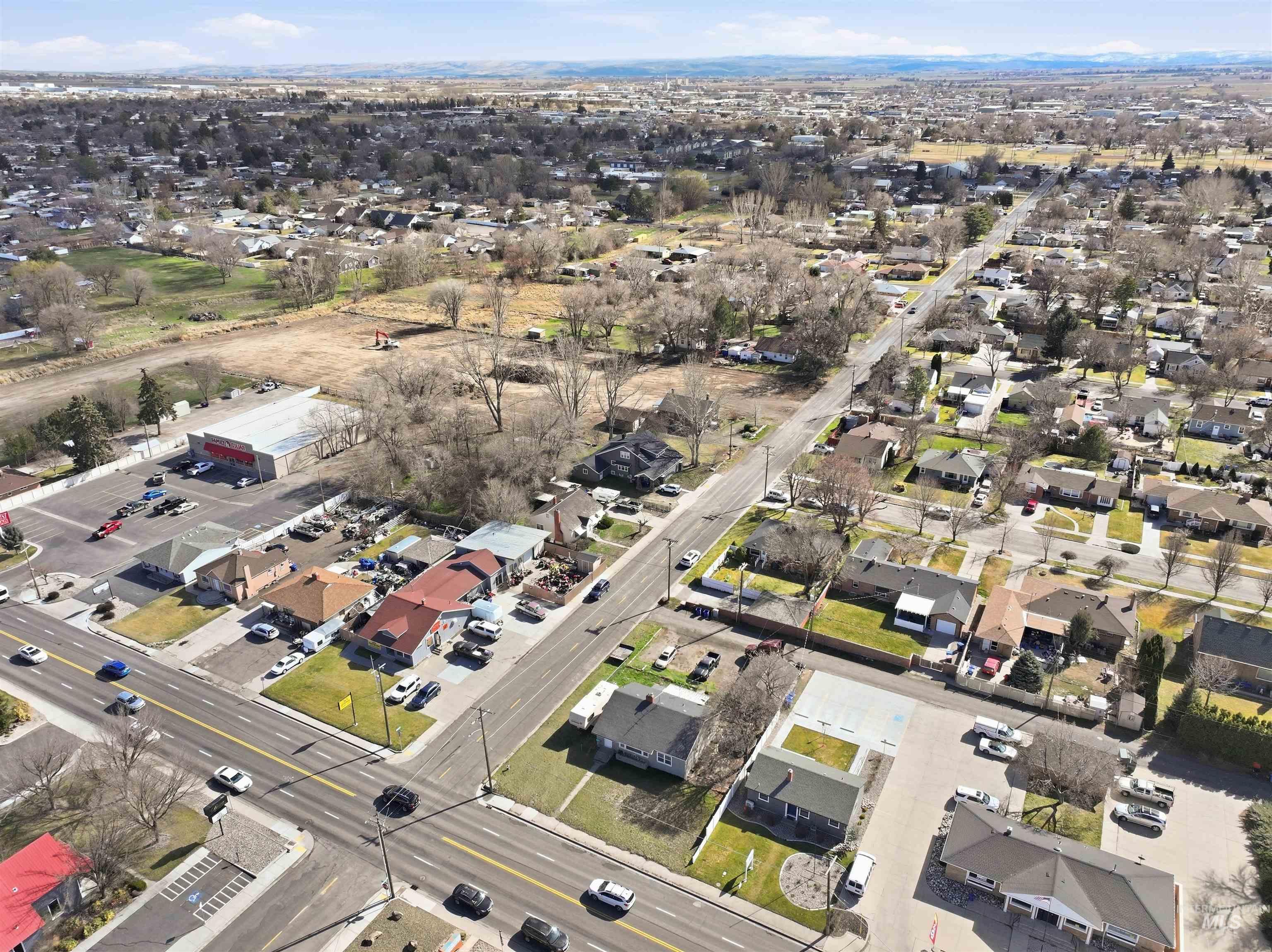1644 Addison Avenue East Twin Falls, ID 83301 - Photo 10 of 18 Aerial view of property's location with nearby suburban area