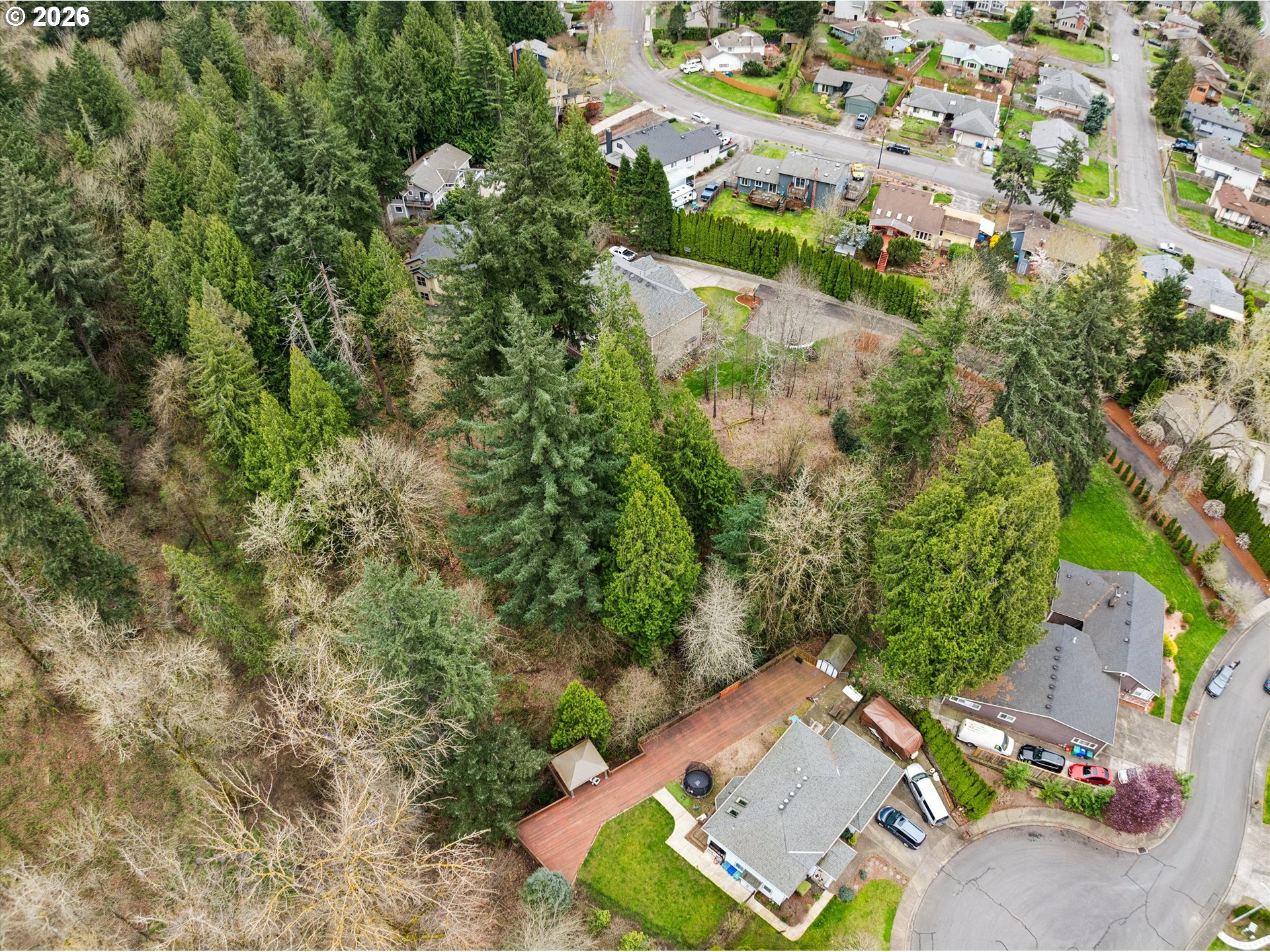 1488 Southwest 17th Court, Unit N Gresham, OR 97080 - Photo 4 of 11 an aerial view of a house with a yard
