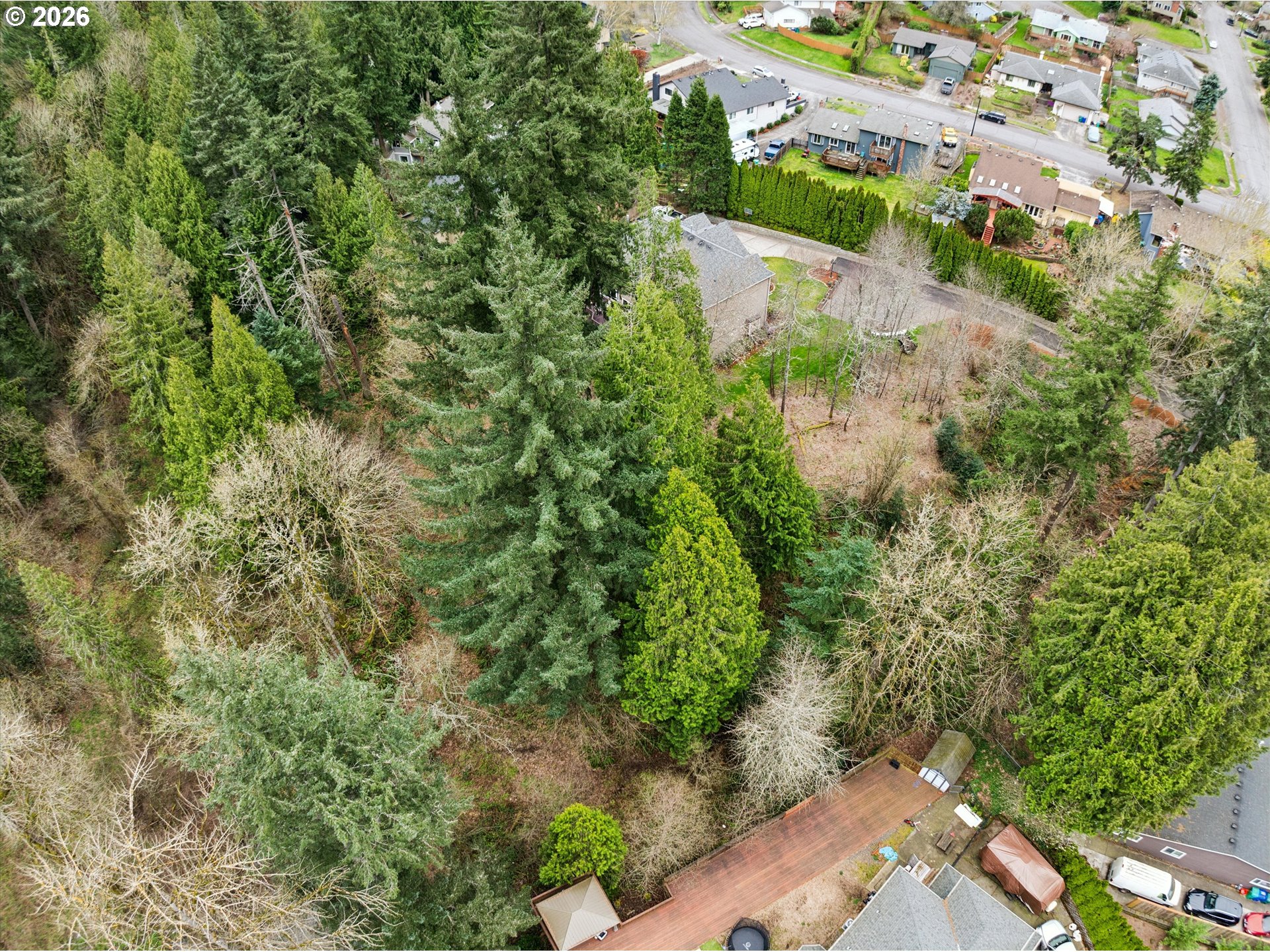 1488 Southwest 17th Court, Unit N Gresham, OR 97080 - Photo 9 of 11 an aerial view of a house with a yard