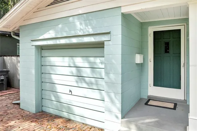 a view of entrance door of the house