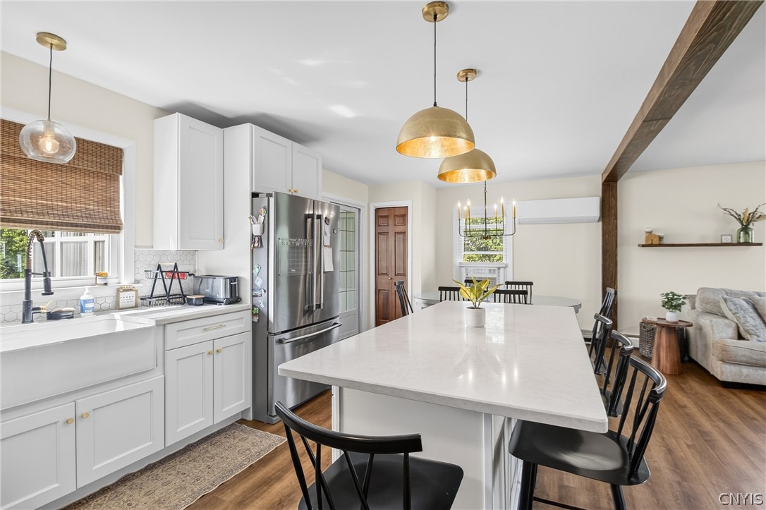 5459 Prescott Road Deerfield, NY 13502 - Photo 25 of 50 Brand new island and light fixtures