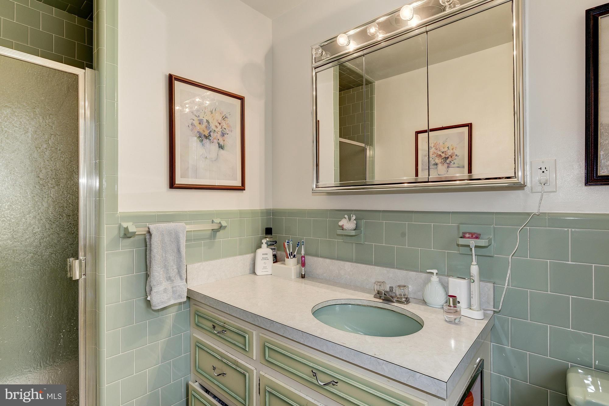 10302 Lloyd Road Potomac, MD 20854 - Photo 17 of 30 a bathroom with a sink and a mirror