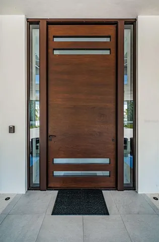 a bathroom with a bathtub and sink