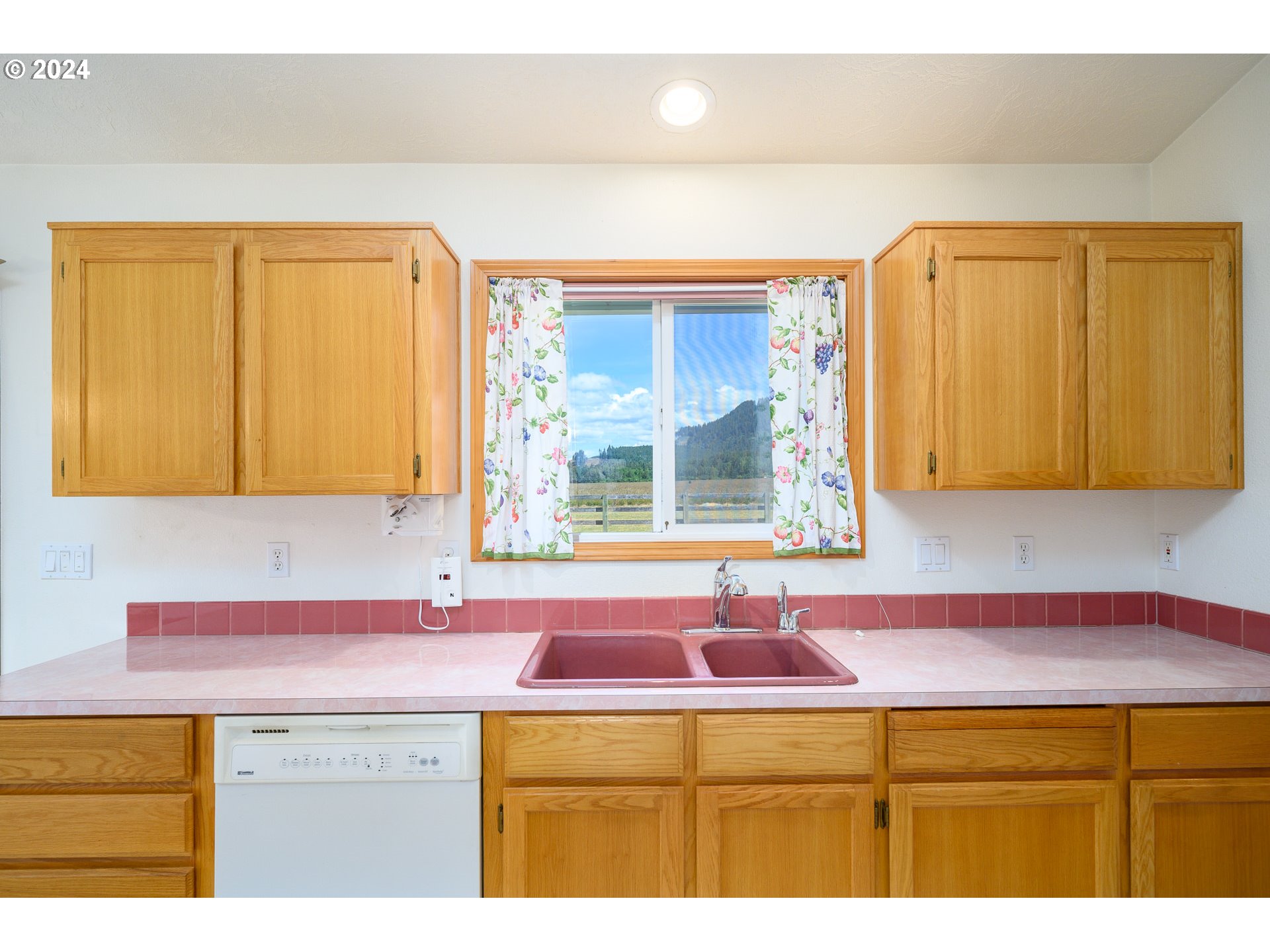 48420 Southwest Hebo Road Grand Ronde, OR 97347 - Photo 14 of 48 a bathroom with a sink and a mirror