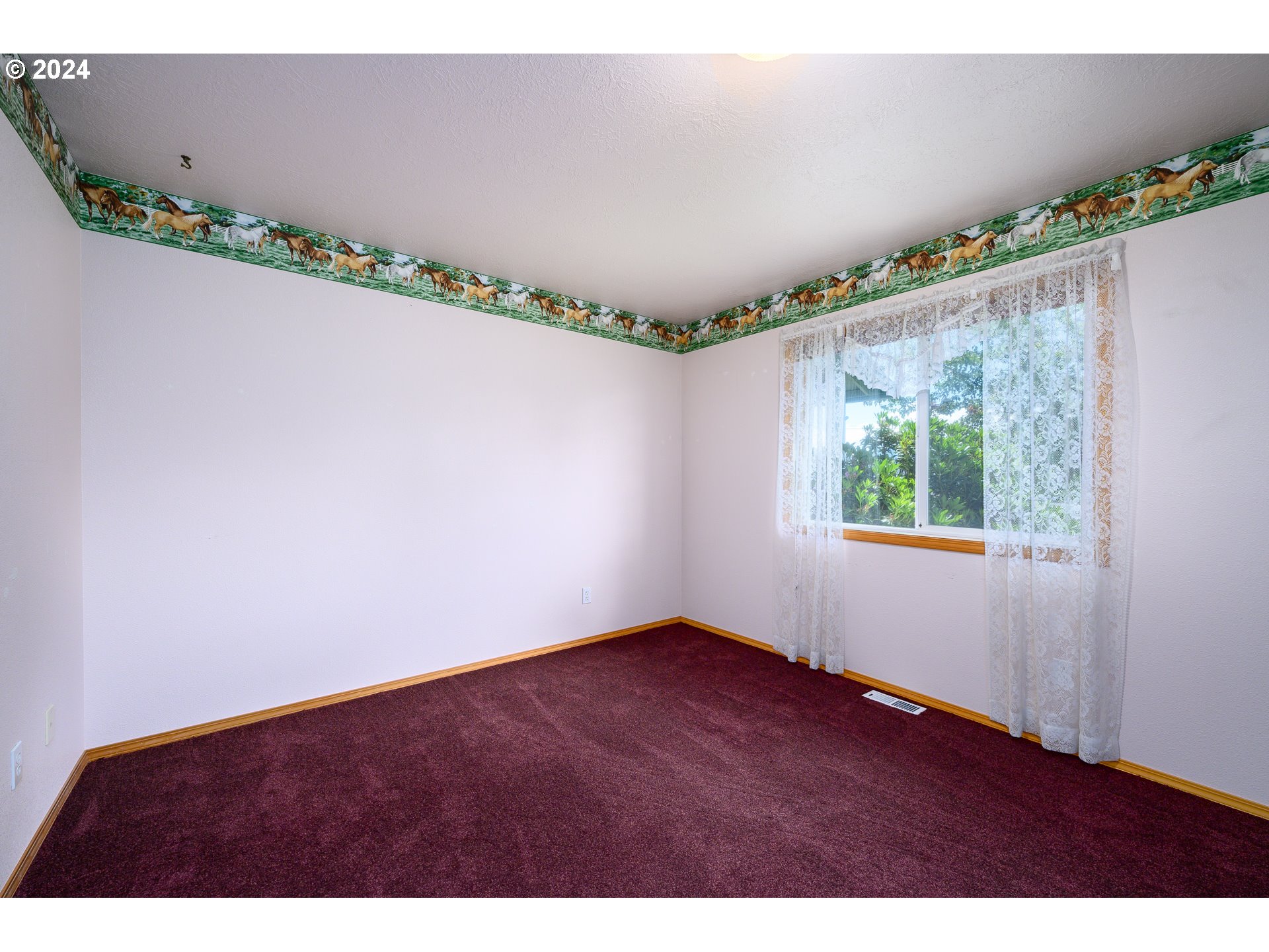 48420 Southwest Hebo Road Grand Ronde, OR 97347 - Photo 20 of 48 a view of an empty room with a window