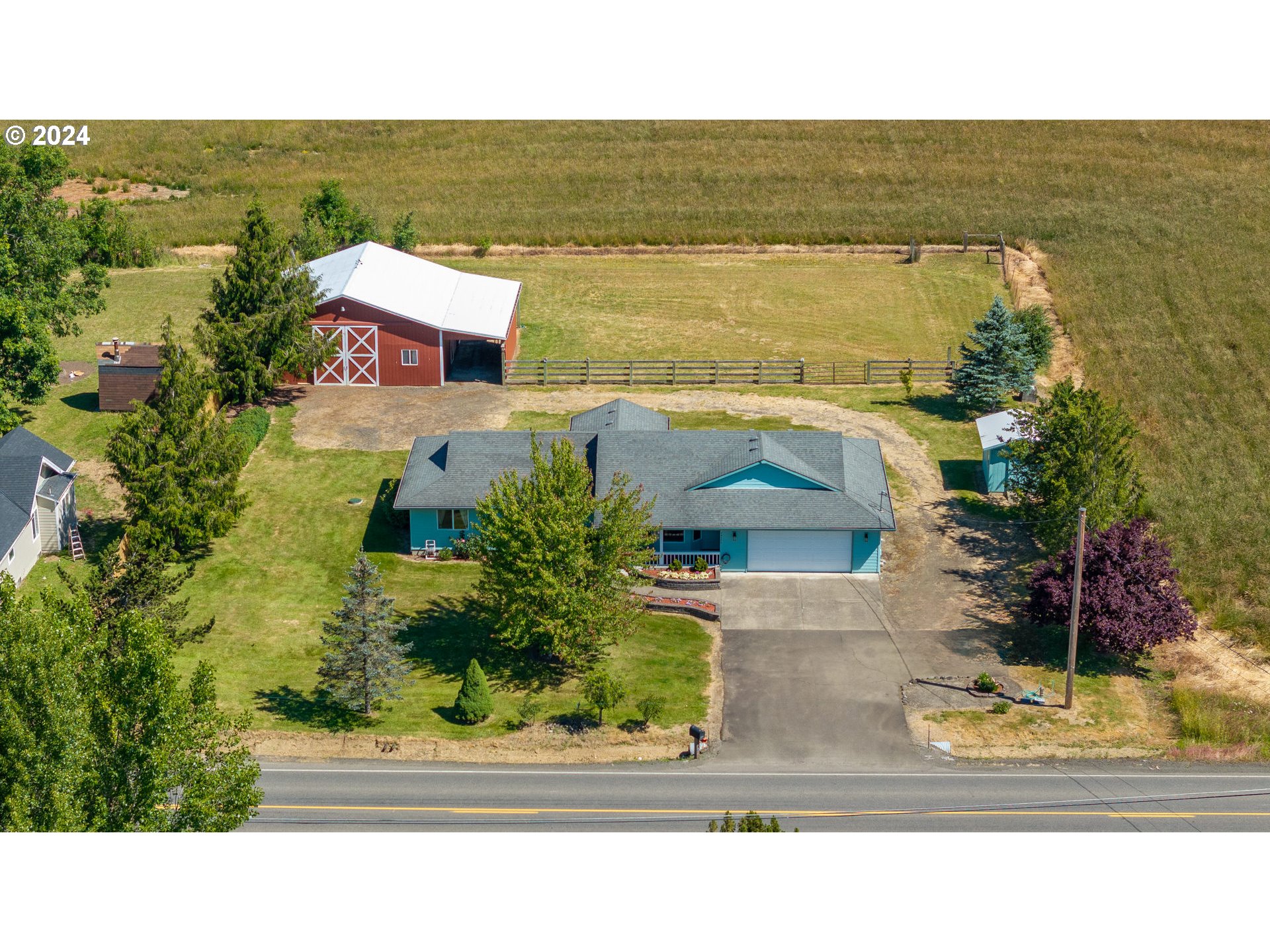48420 Southwest Hebo Road Grand Ronde, OR 97347 - Photo 32 of 48 a picture of city view with ocean view