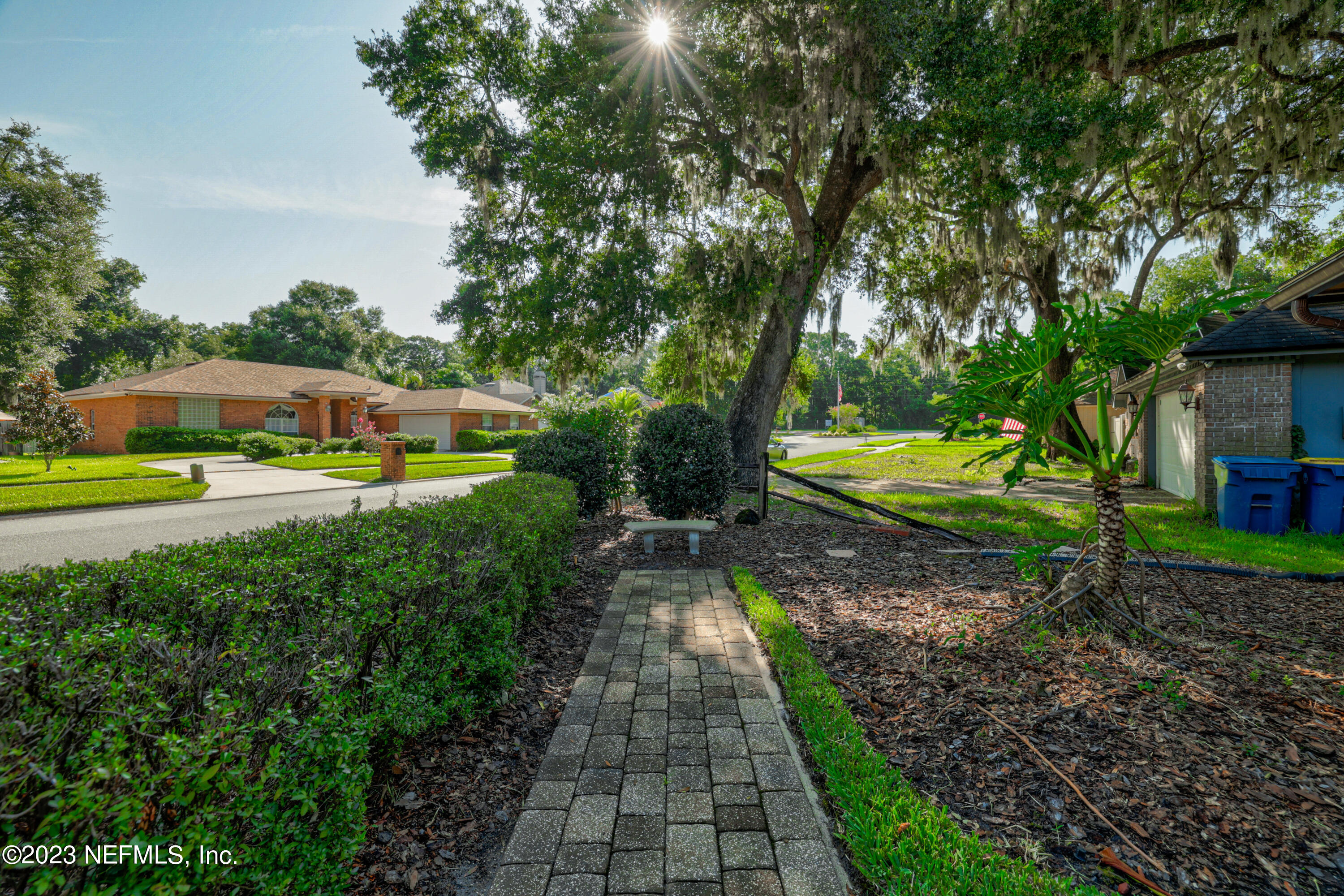10954 Heathfield Road Jacksonville, FL 32225 - Photo 4 of 42 a view of an outdoor space with a garden
