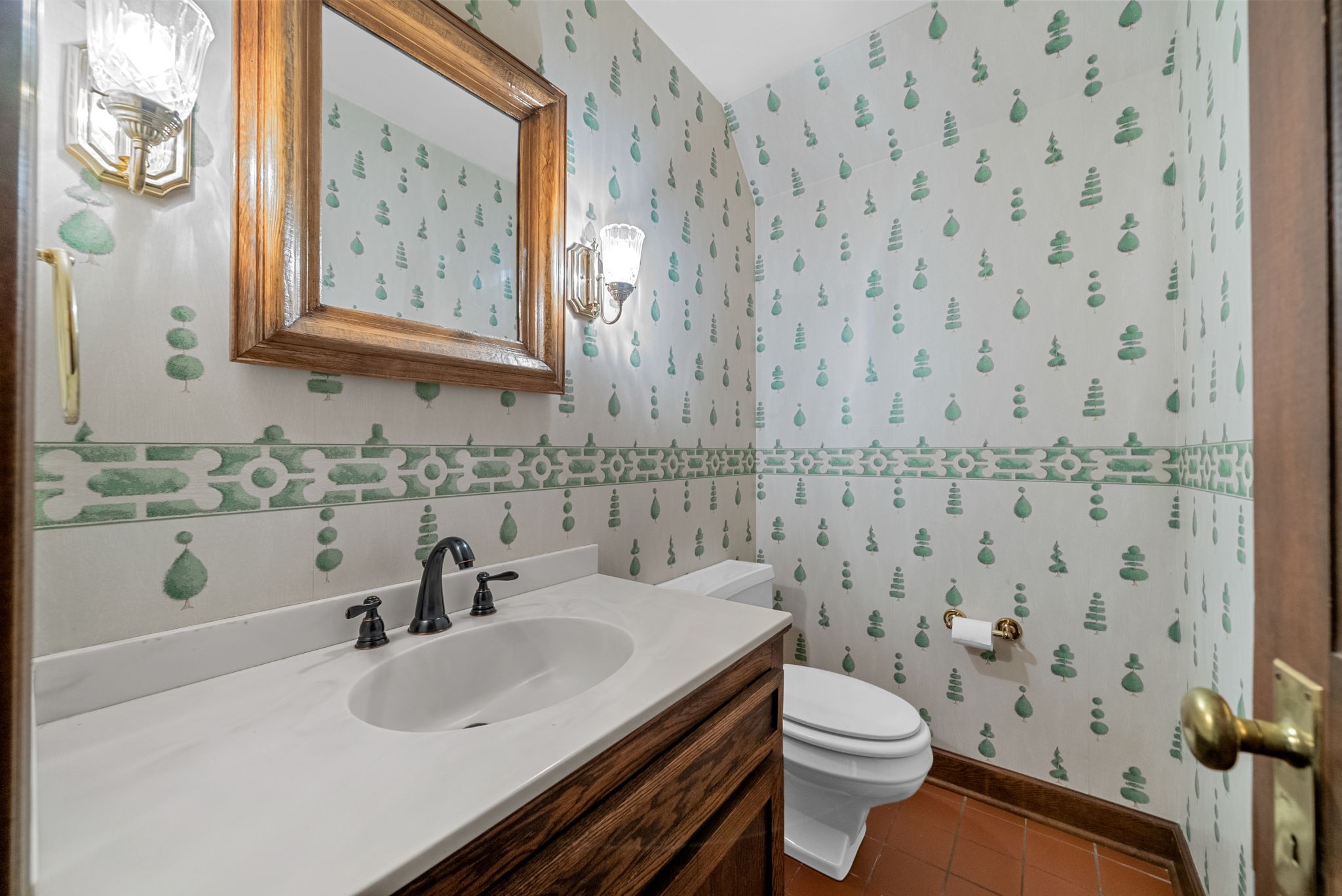 3058 Cox Mill Road Hopkinsville, KY 42240 - Photo 26 of 60 a bathroom with a sink toilet and mirror