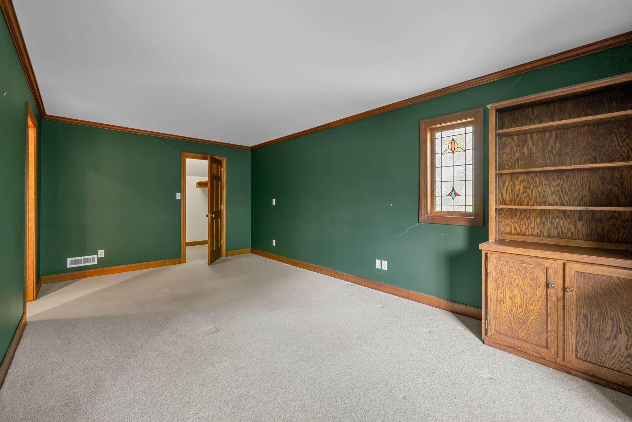 3058 Cox Mill Road Hopkinsville, KY 42240 - Photo 42 of 60 a view of an empty room with a window and closet area