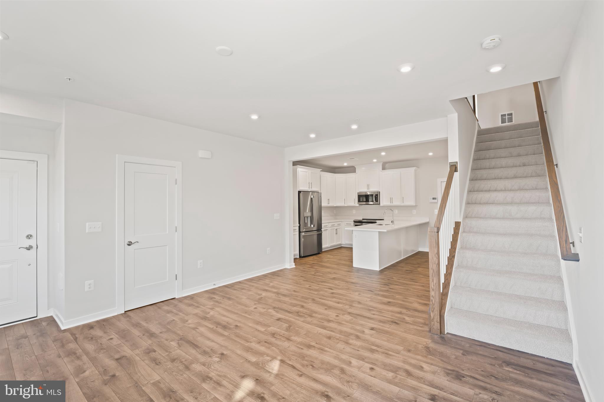 20364 Newfoundland Square Ashburn, VA 20147 - Photo 7 of 68 a view of kitchen with wooden floor