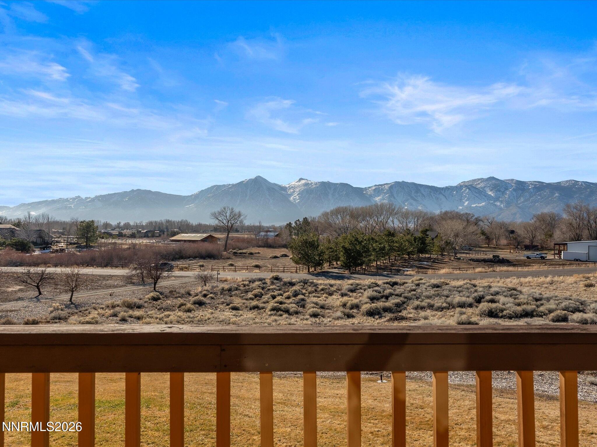 1591 Lombardy Road Gardnerville, NV 89410 - Photo 17 of 92 Sierra Views from deck