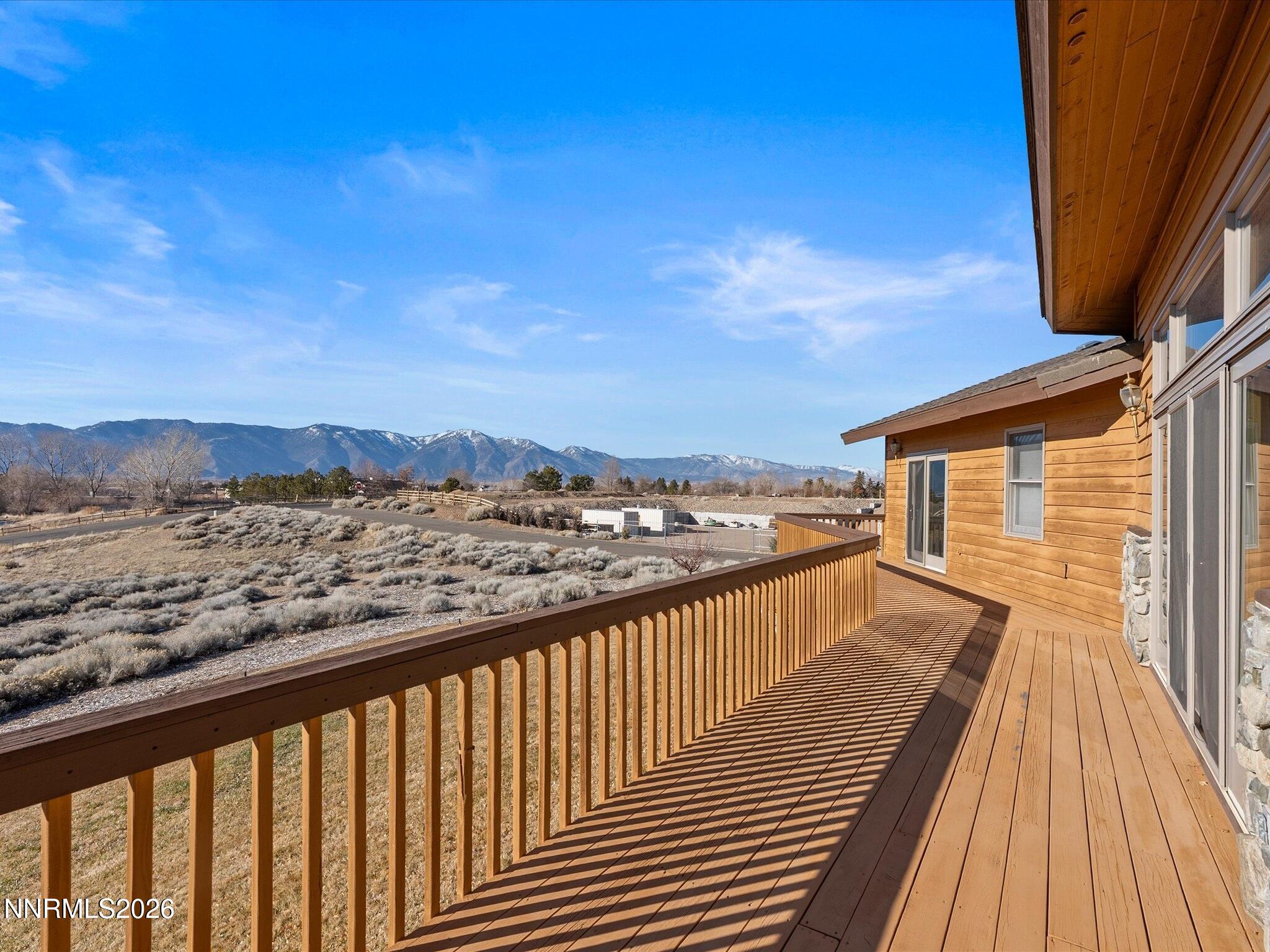 1591 Lombardy Road Gardnerville, NV 89410 - Photo 19 of 92 Sierra Views from Deck