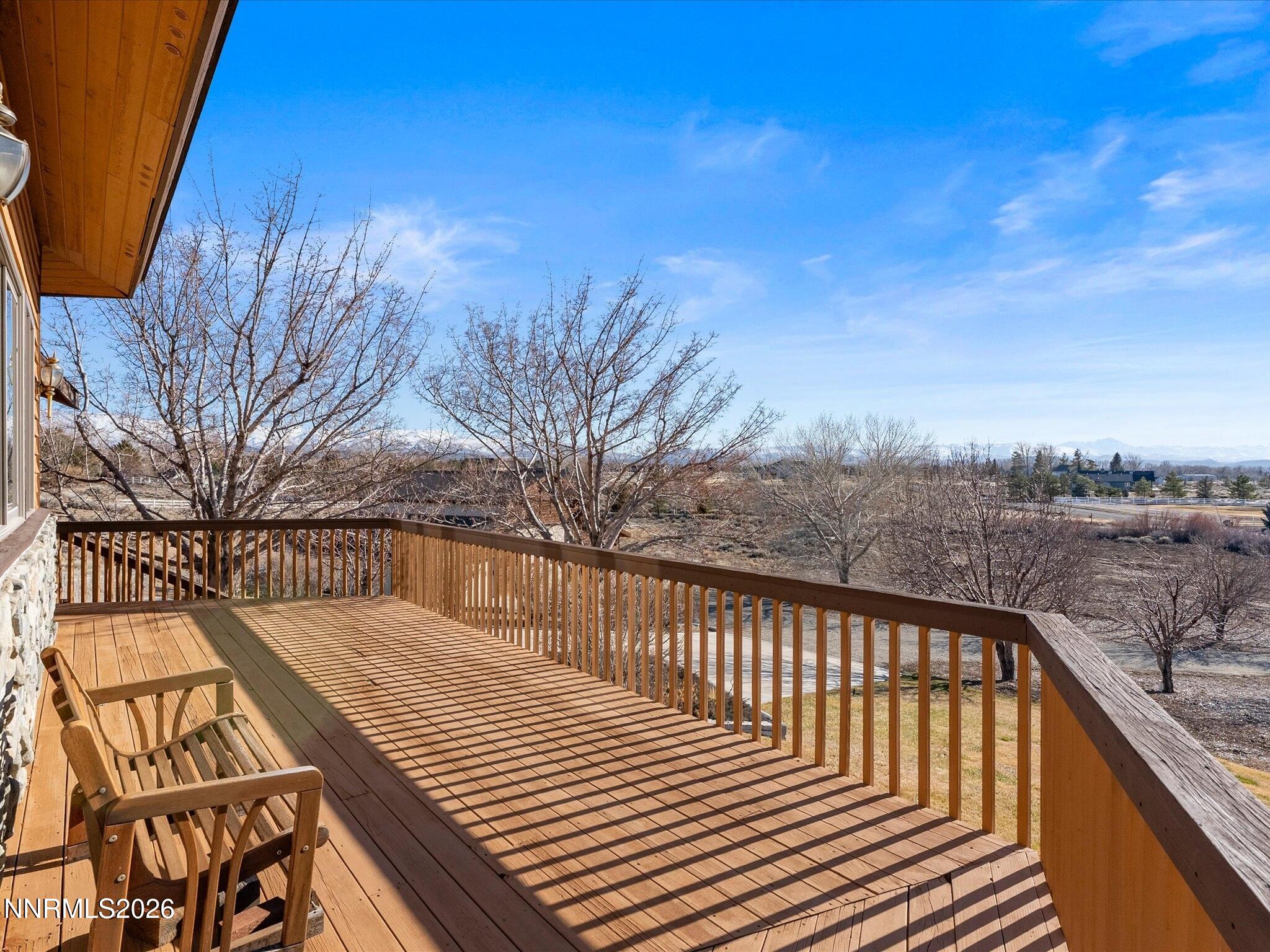 1591 Lombardy Road Gardnerville, NV 89410 - Photo 20 of 92 Views from deck