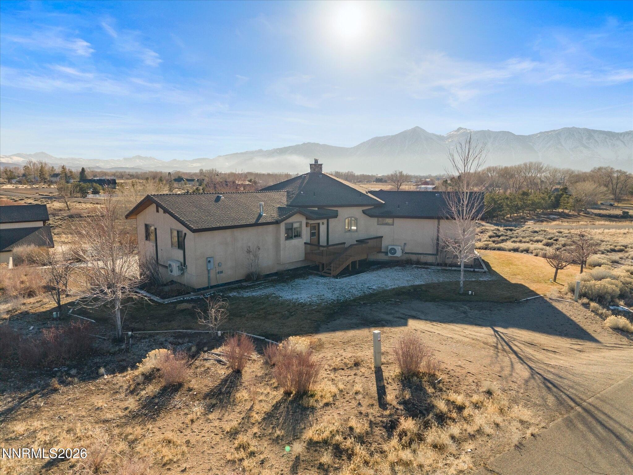 1591 Lombardy Road Gardnerville, NV 89410 - Photo 76 of 92 Back of House Aerial