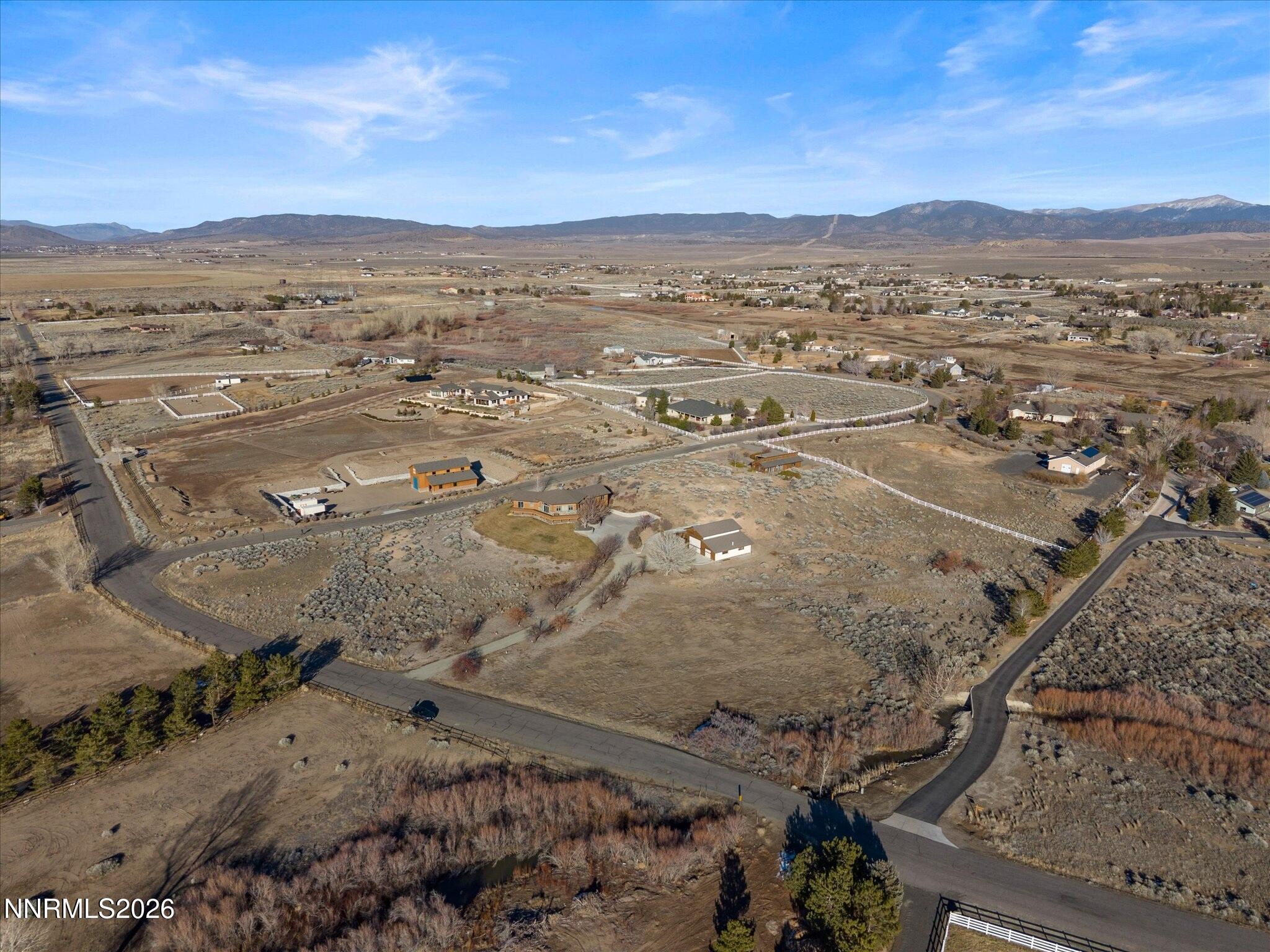 1591 Lombardy Road Gardnerville, NV 89410 - Photo 81 of 92 Property Aerial NE