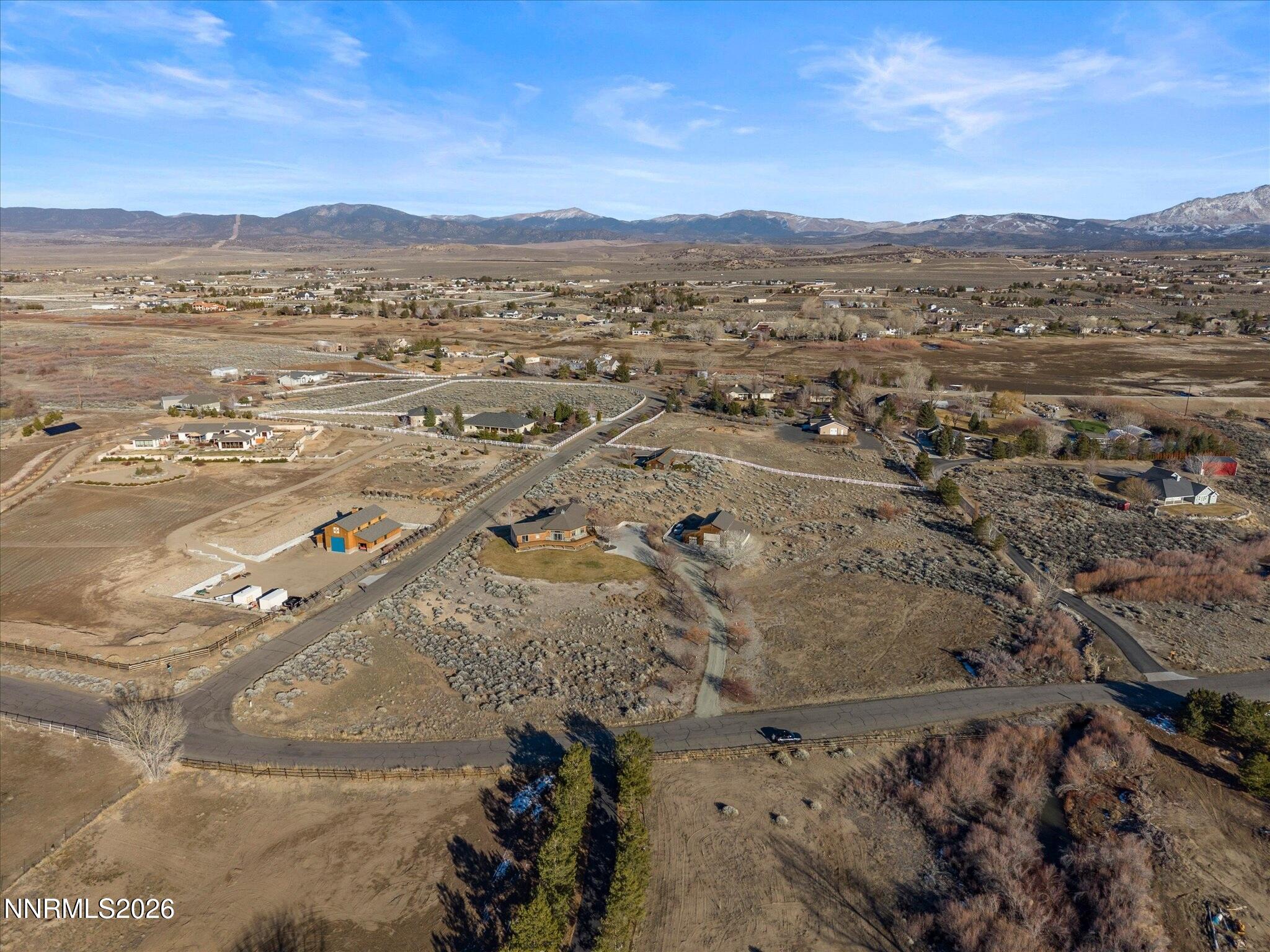 1591 Lombardy Road Gardnerville, NV 89410 - Photo 83 of 92 Property Aerial East