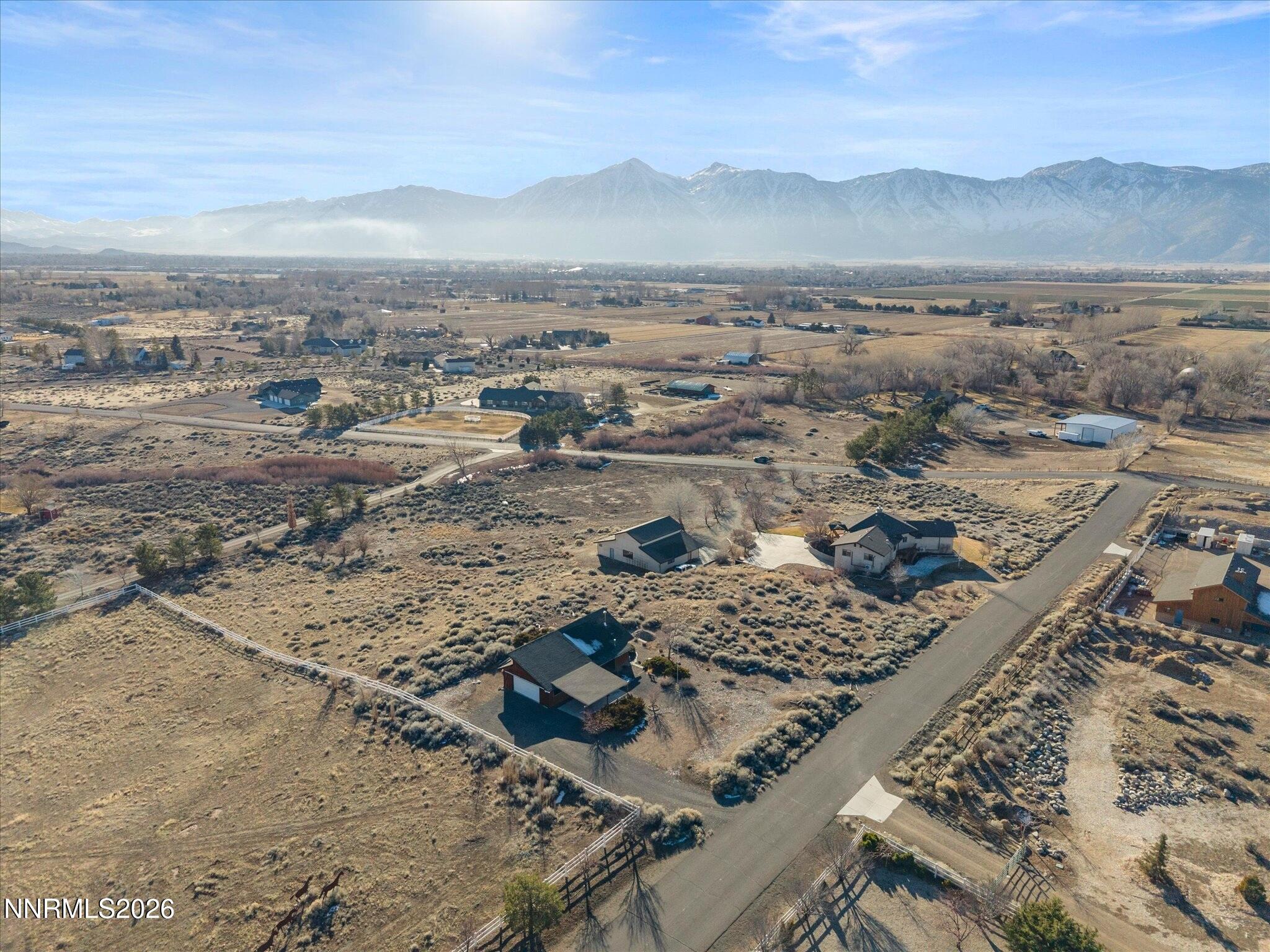 1591 Lombardy Road Gardnerville, NV 89410 - Photo 87 of 92 Property Aerial SW
