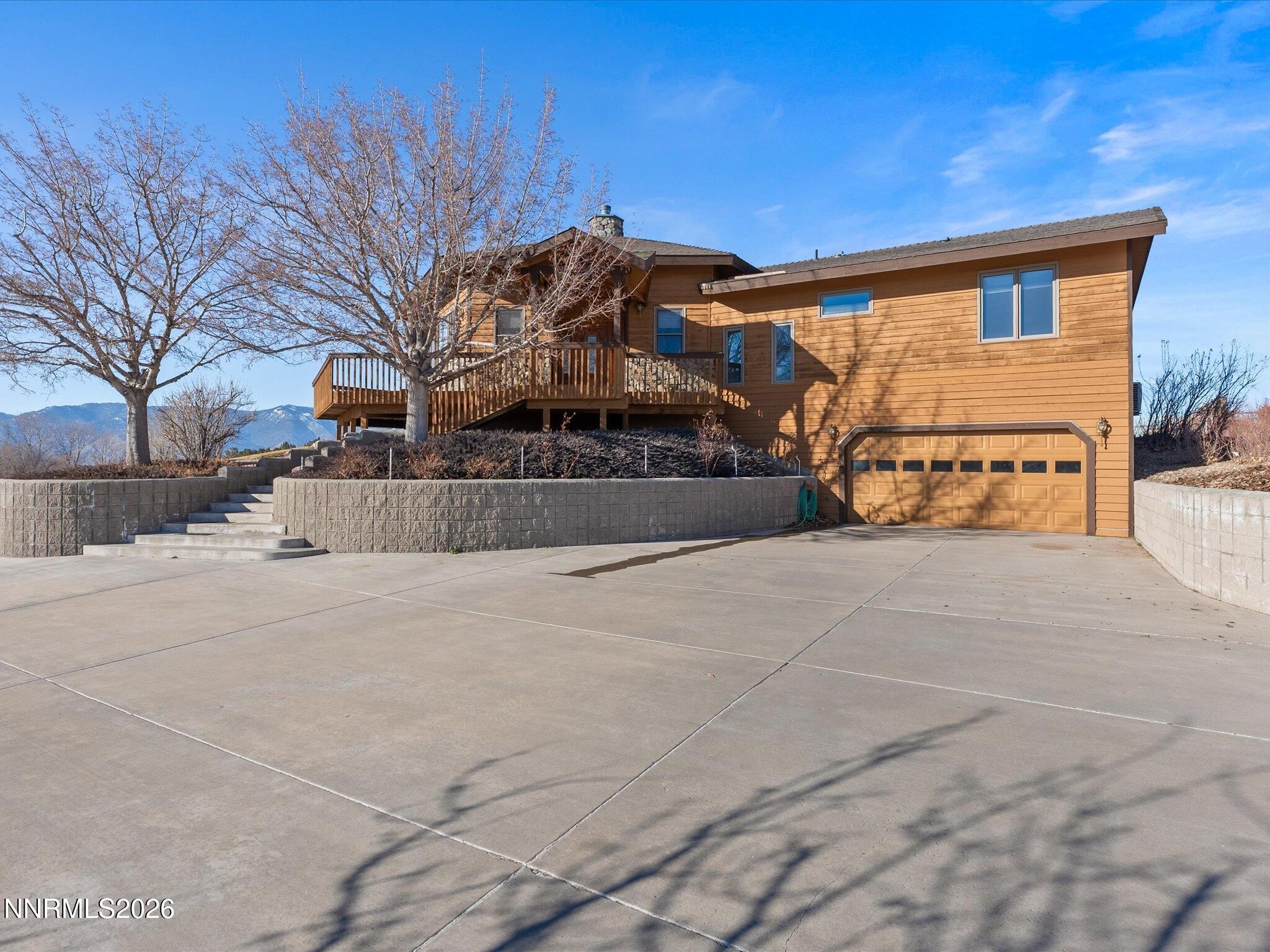 1591 Lombardy Road Gardnerville, NV 89410 - Photo 9 of 92 Main House Front Steps Garage