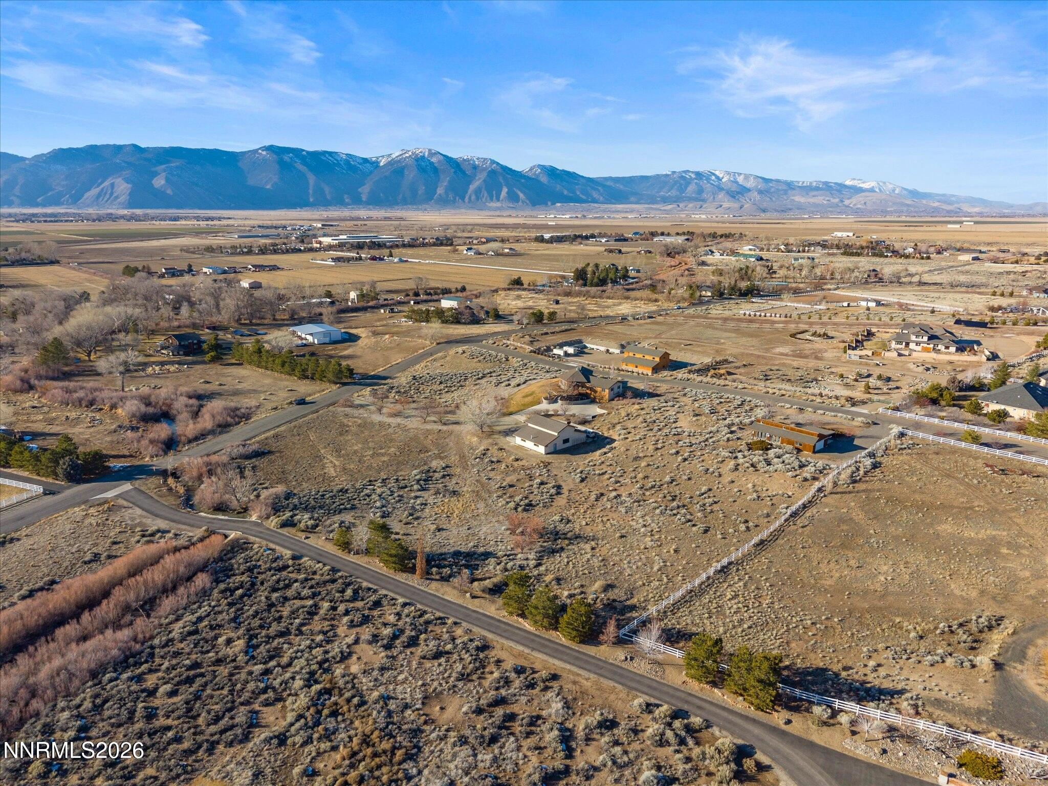 1591 Lombardy Road Gardnerville, NV 89410 - Photo 91 of 92 Property Aerial NW