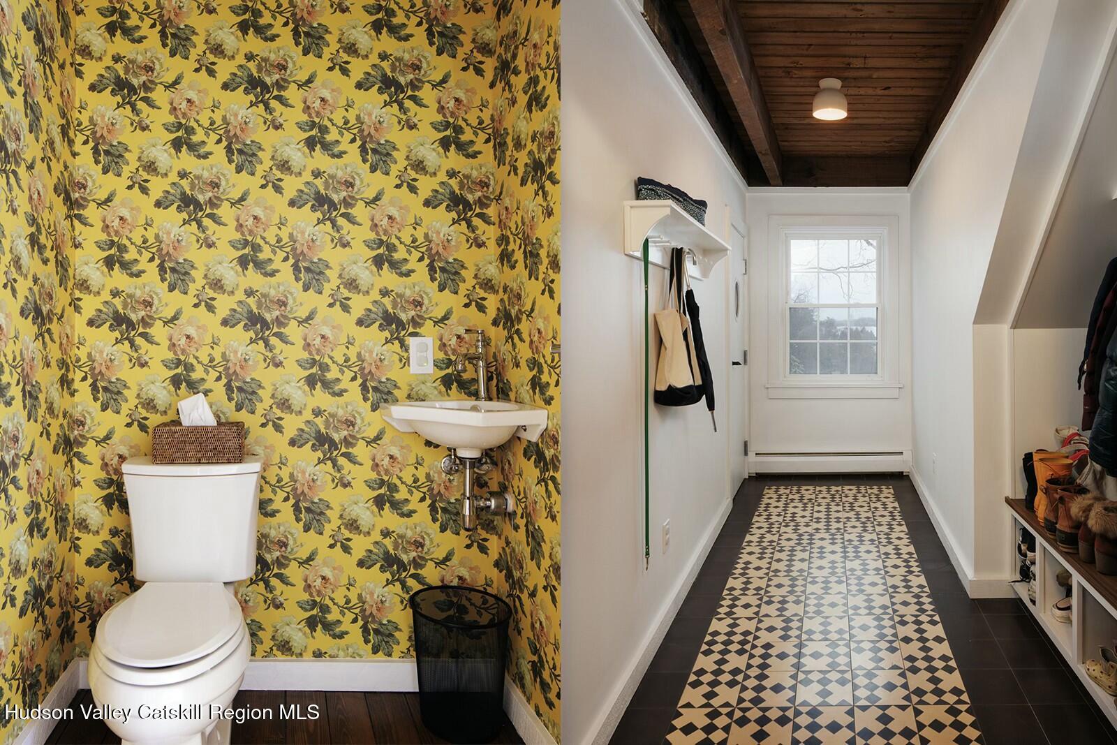 286 Blue Hill Road Hudson, NY 12534 - Photo 21 of 26 yellow bath:hall