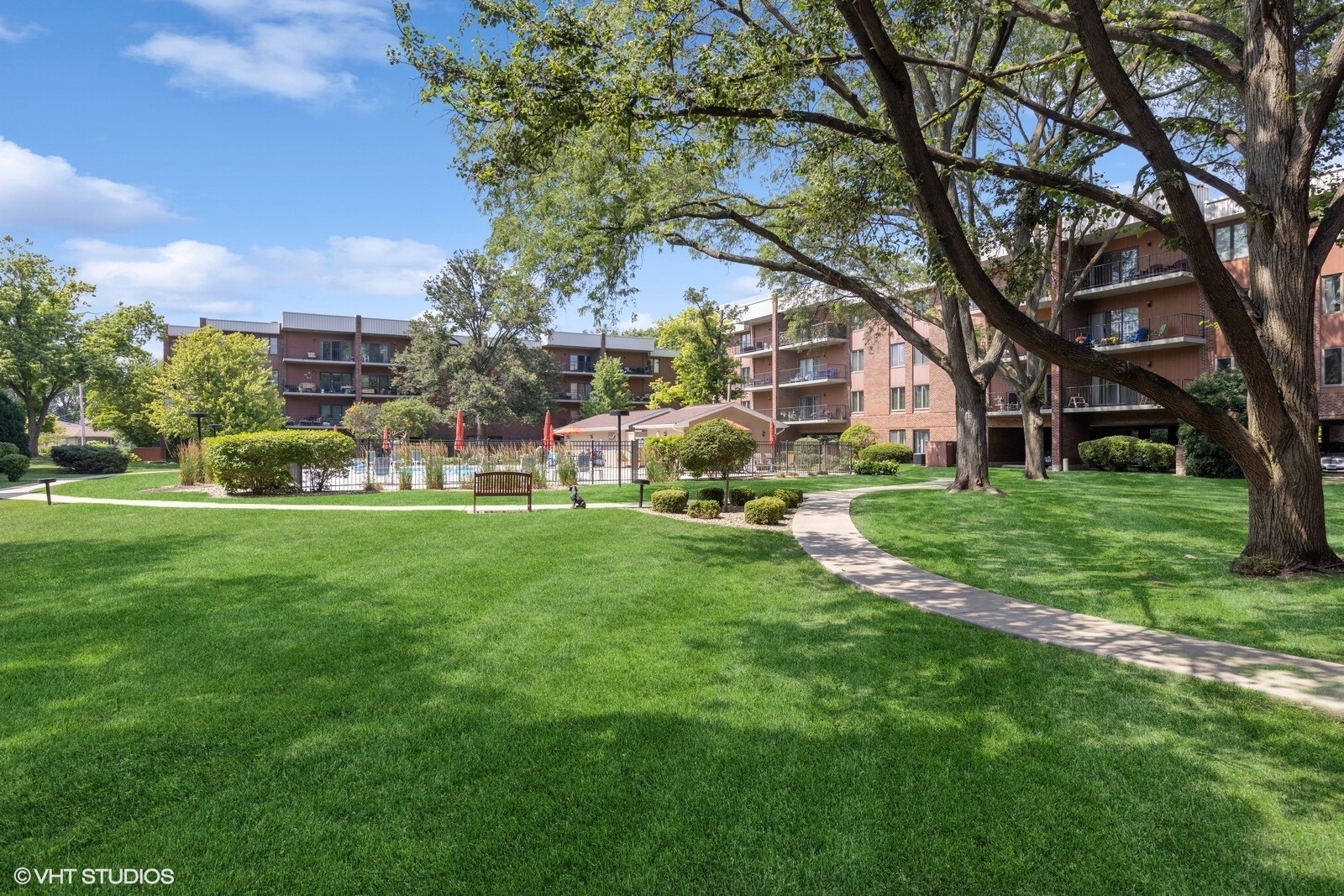 6545 Main Street, Unit 407 Downers Grove, IL 60516 - Photo 17 of 18 a view of a house with a big yard