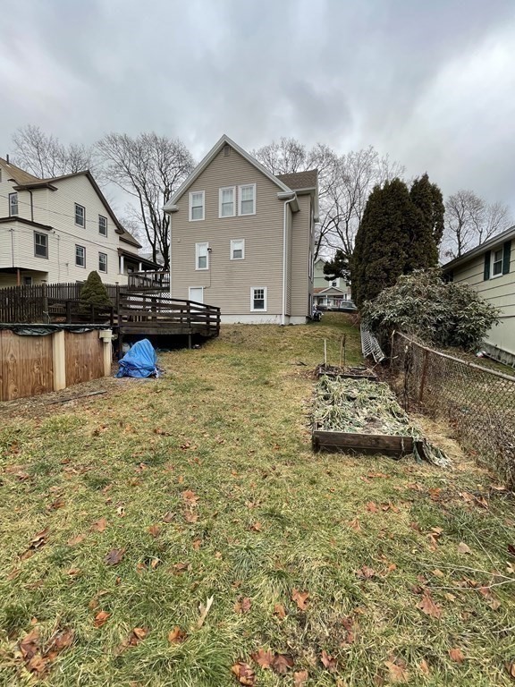 9 Thayer Street Worcester, MA 01603 - Photo 18 of 18 a view of a house with yard and sitting area