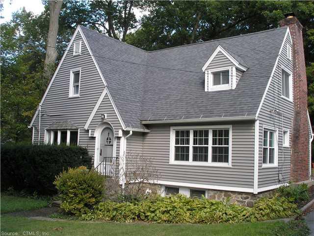 22 Springdale Avenue Waterbury, CT 06708 - Photo 1 of 1 Exterior Front. 7 Room cape, siding & roof 8 years old