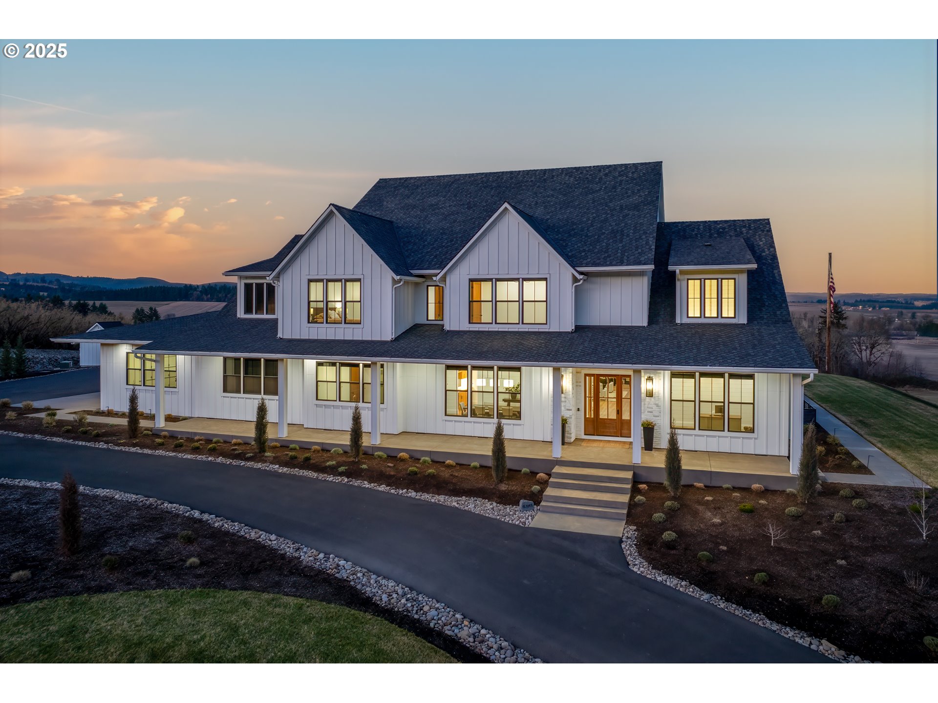 48493 Northwest Hillside Road Forest Grove, OR 97116 - Photo 1 of 48 a view of a big house with a big yard and large tree