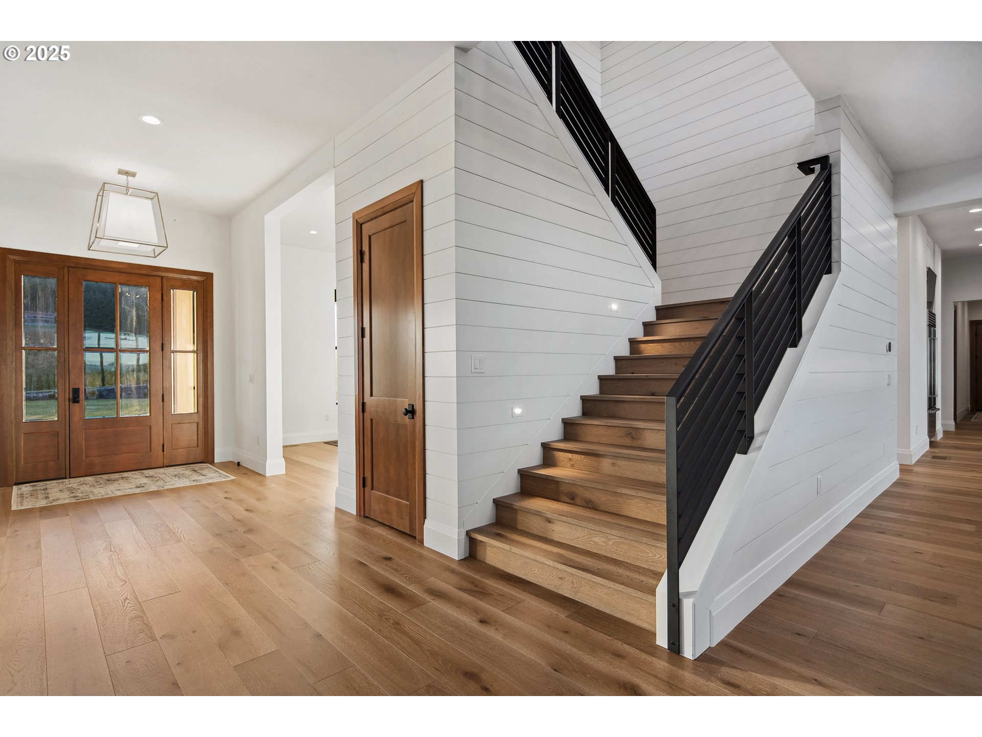 48493 Northwest Hillside Road Forest Grove, OR 97116 - Photo 41 of 48 a view of entryway with wooden floor
