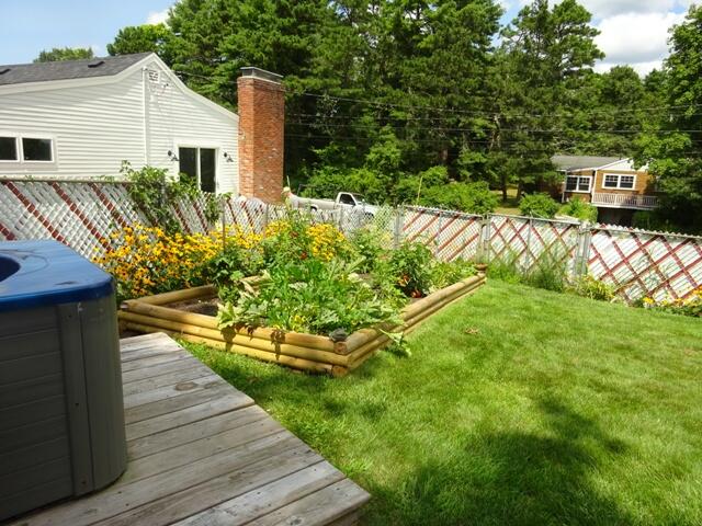 13 Old Salt Works Road Buzzards Bay, MA 02532 - Photo 36 of 49 a view of a backyard with sitting area
